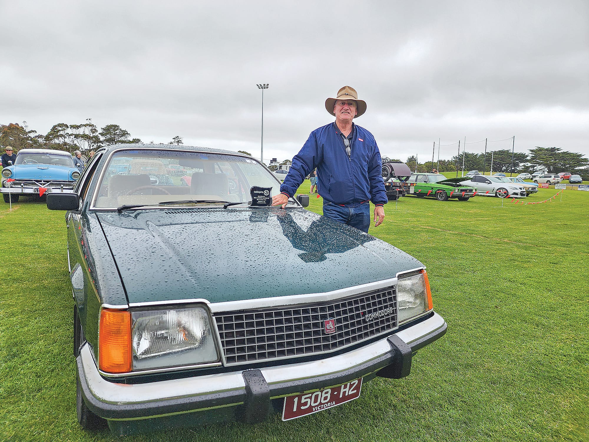 Club member Peter Mattea’s green 1980 Holden VC won the Best Original. C23_4724
