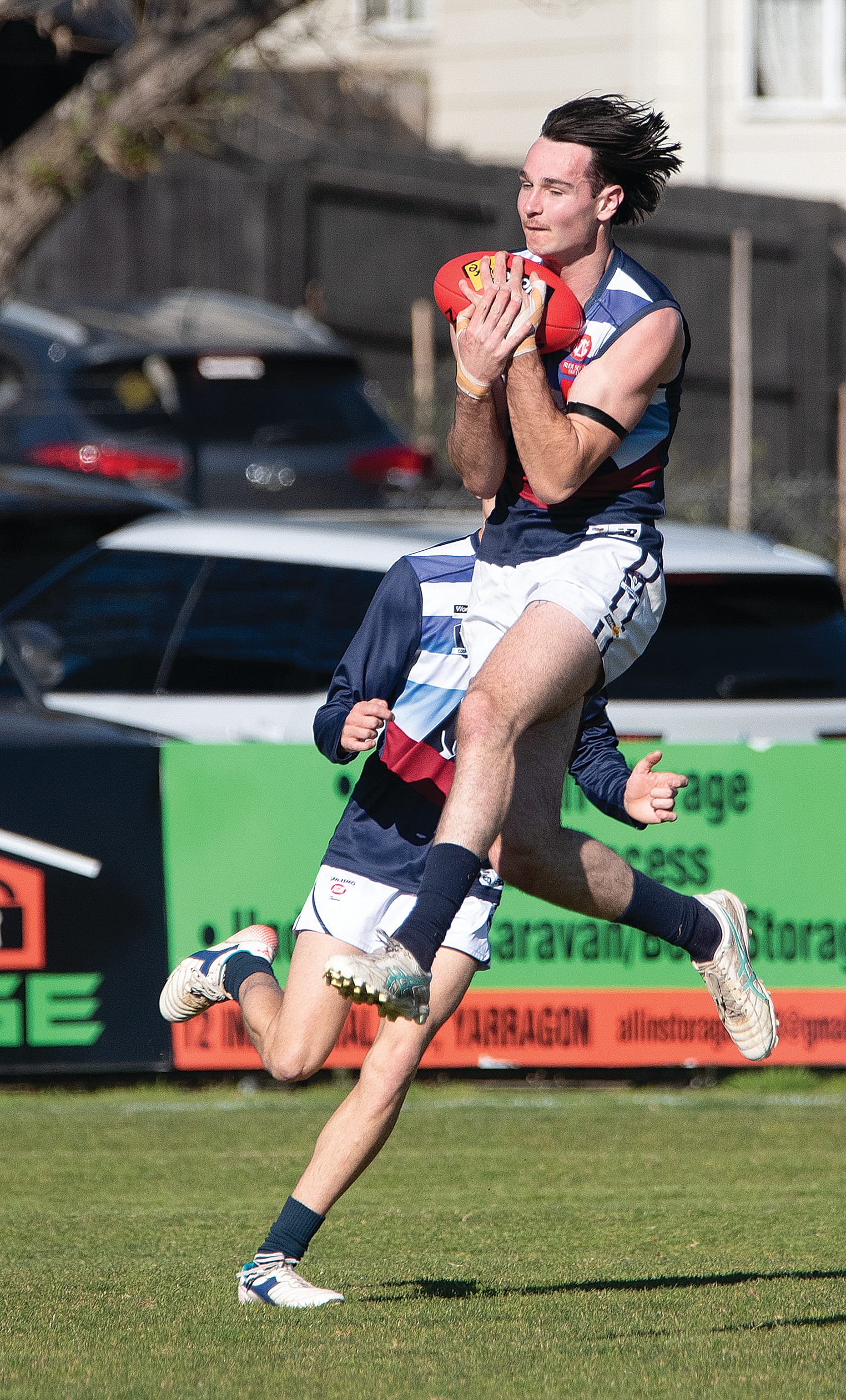 Dean McRae marks strongly.