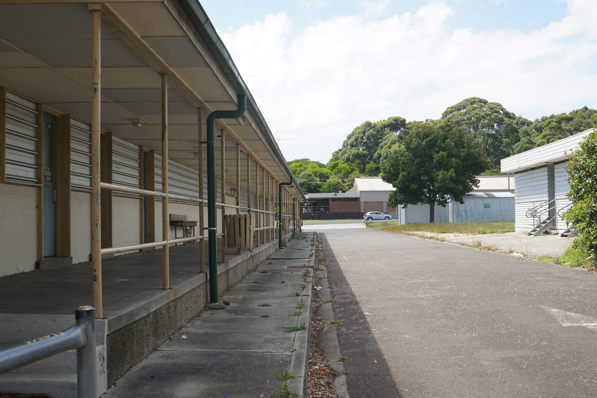 This section the former college was used by Bass Coast Health as a COVID testing site.




