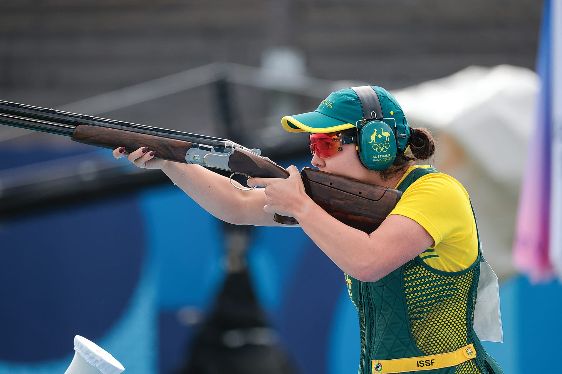 Aislin has long had sights set on Brisbane and LA and is even more determined after Paris. Photo: Nathalie Gallois ISSF.