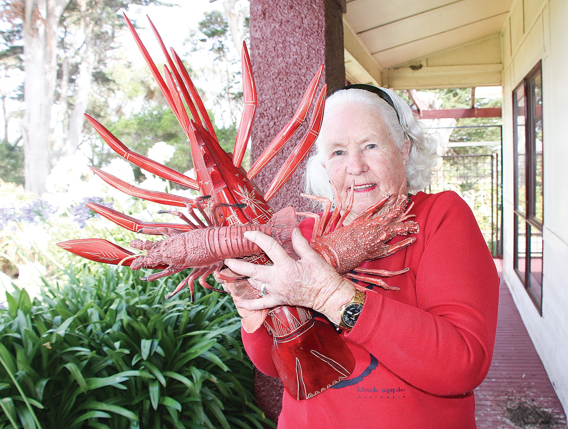 Founding committee member of the Kilcunda Lobster Festival Thelma Churchill is looking forward to this year’s event. B70_0225