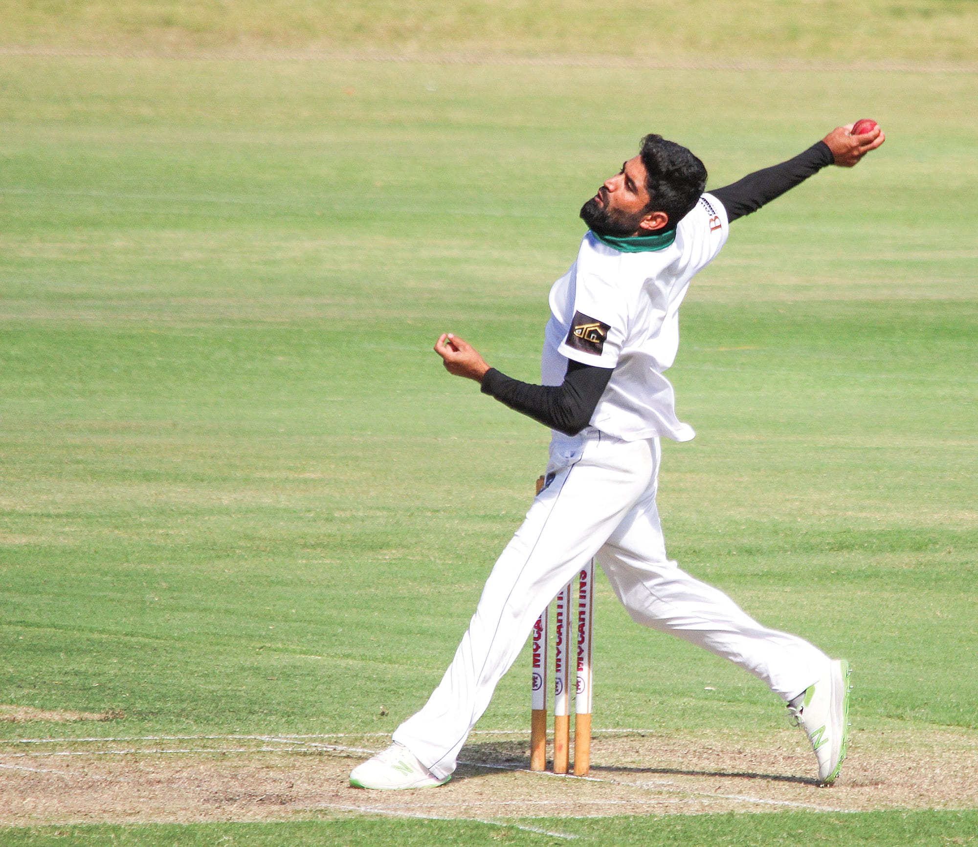 Town quick Mudassar Riaz took a brilliant five wicket haul on Saturday. 