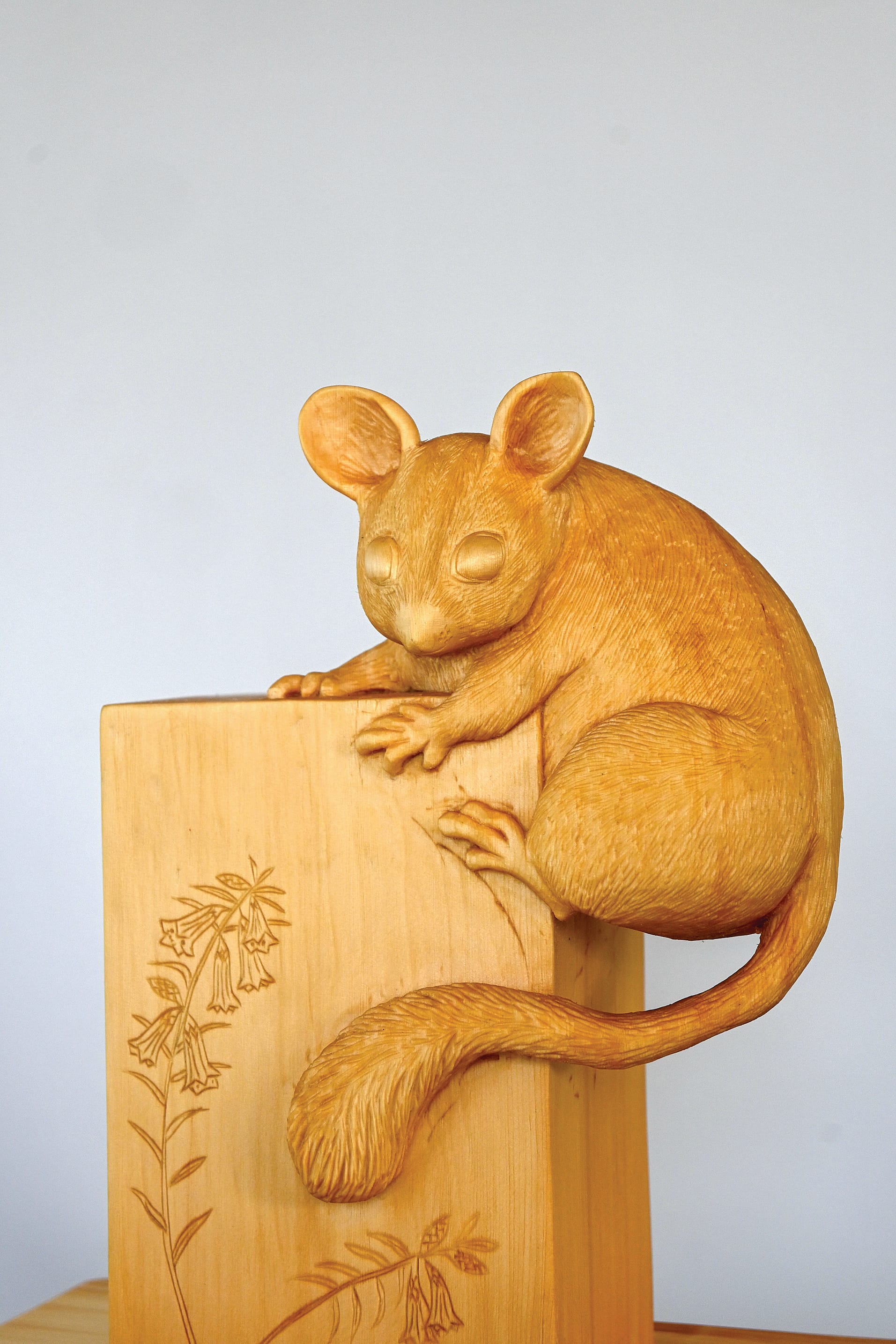 The perpetual Victorian Library and Information Award trophy, created by South Gippsland local, Olivia O’Connor.