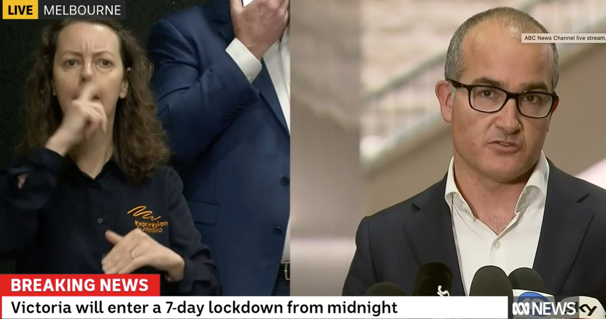 List of restrictions, full statement from the Acting Premier