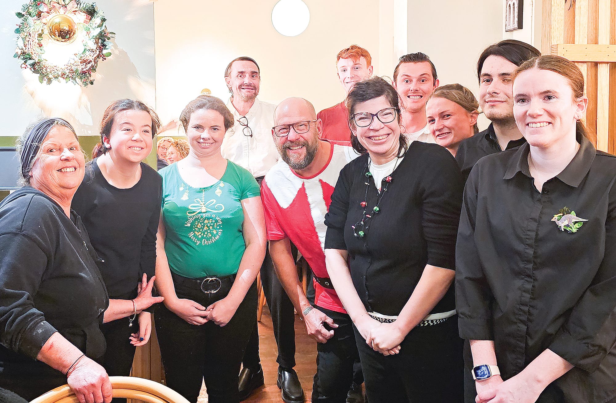 Yooralla Leogatha Community Hub showed off their incredible skills recently. From left, back, Murray, Michael, Daniel, Eva and Luke. Front, Kim, Kara, Lauren, Marty, Jess and Lucy.