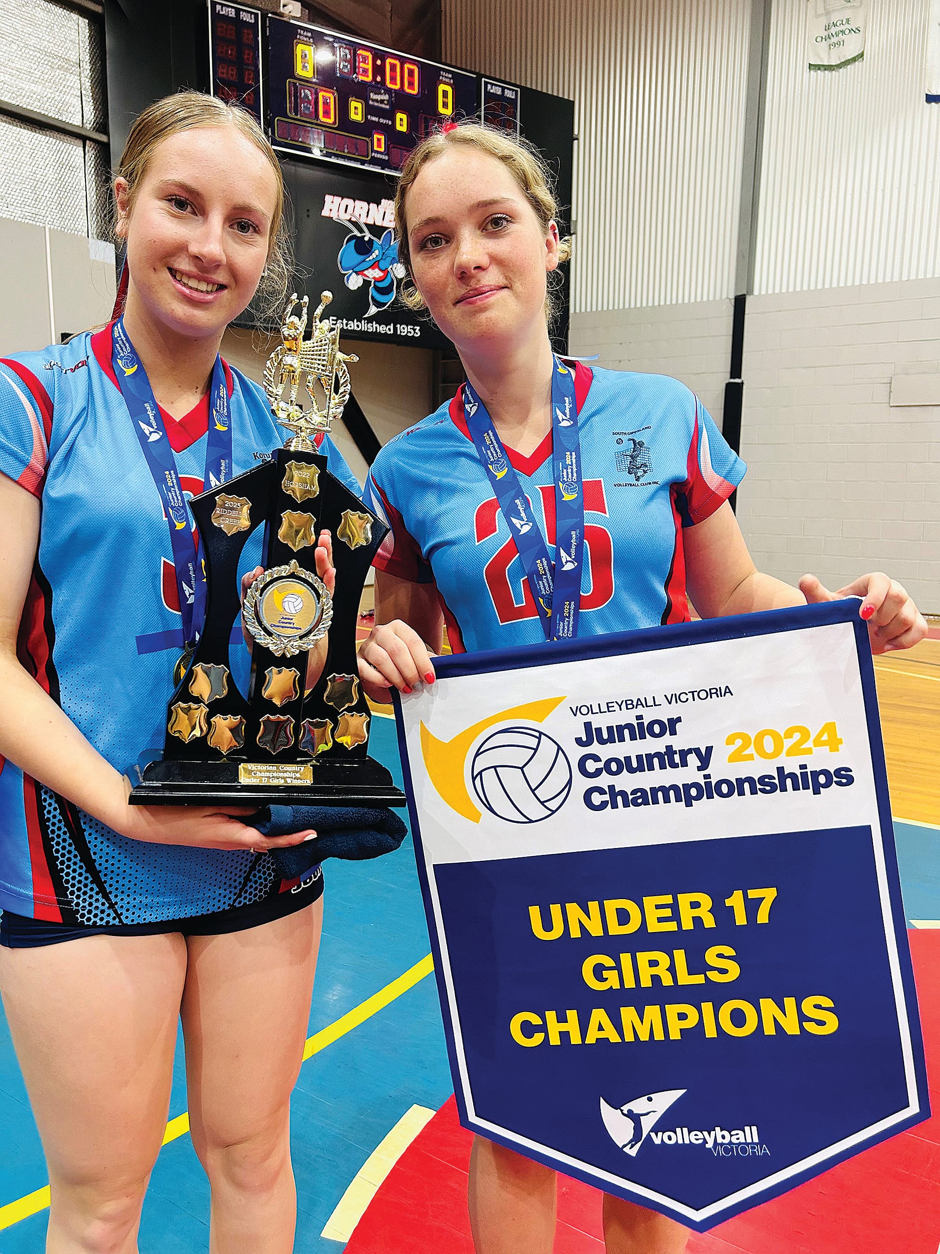 Double golds at both the Open and Junior Country Champs ‘24 for Natalie Churchill and Georgia Mills.