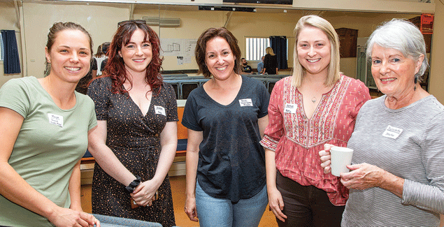 Lyric casts Ladies in Black