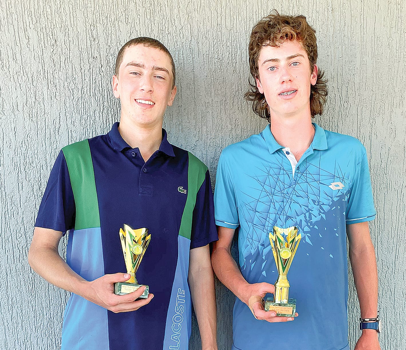 The Recruitment Alternative 16&U boys singles: Riley Nave (Willow Grove) def William Kent (Warragul) 8-3.