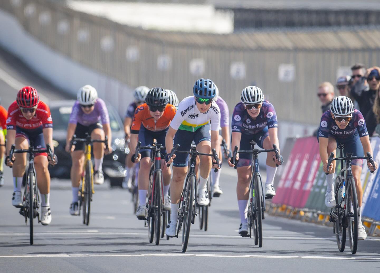 In a nail-biting finish in the first Tour of Gippsland Under 19 Women's race on Wednesday, Emma Ochoa, took the win.