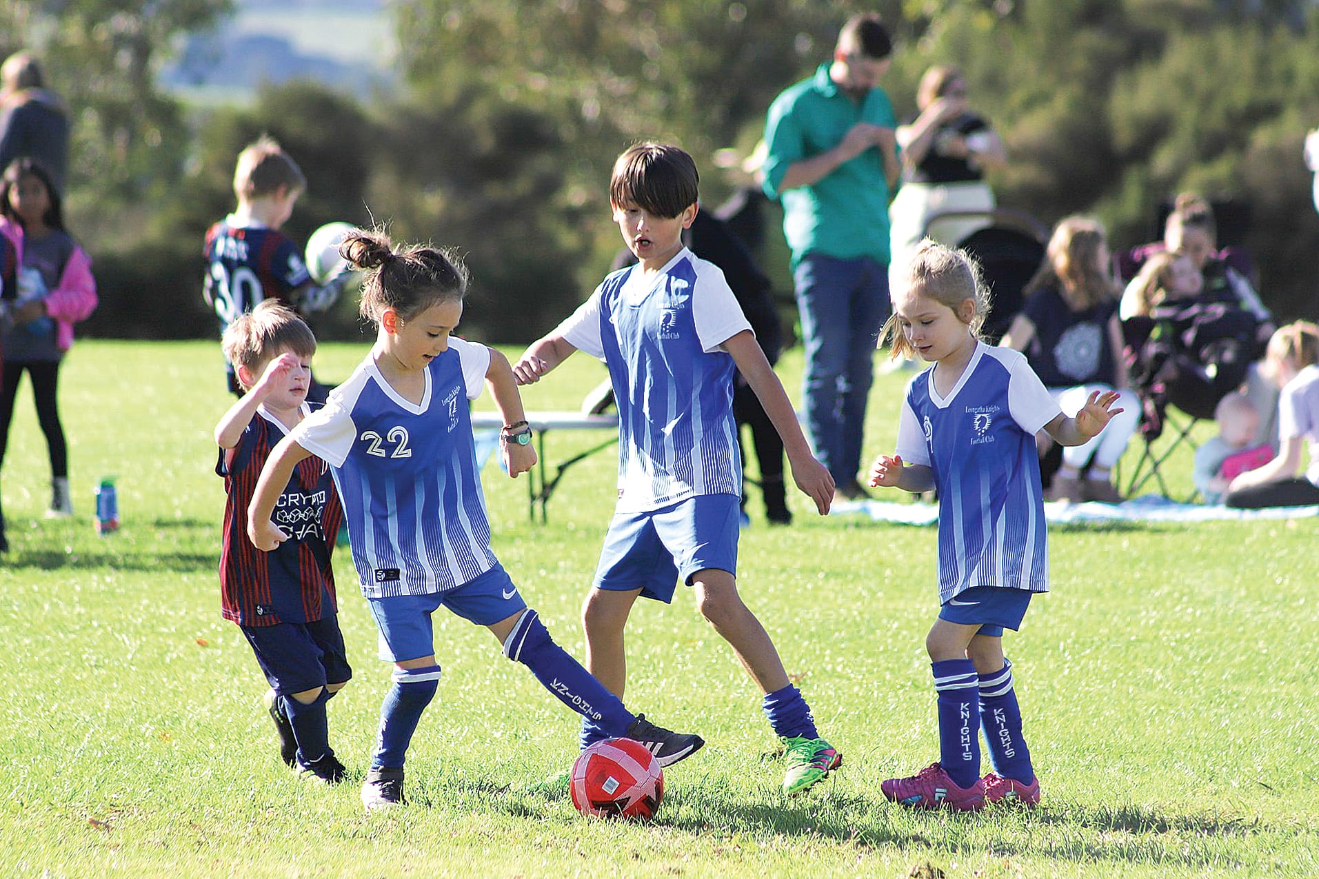 Junior numbers continue to grow at the Leongatha Knights