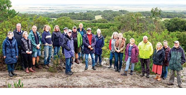From quarry to wetland at Middle Tarwin