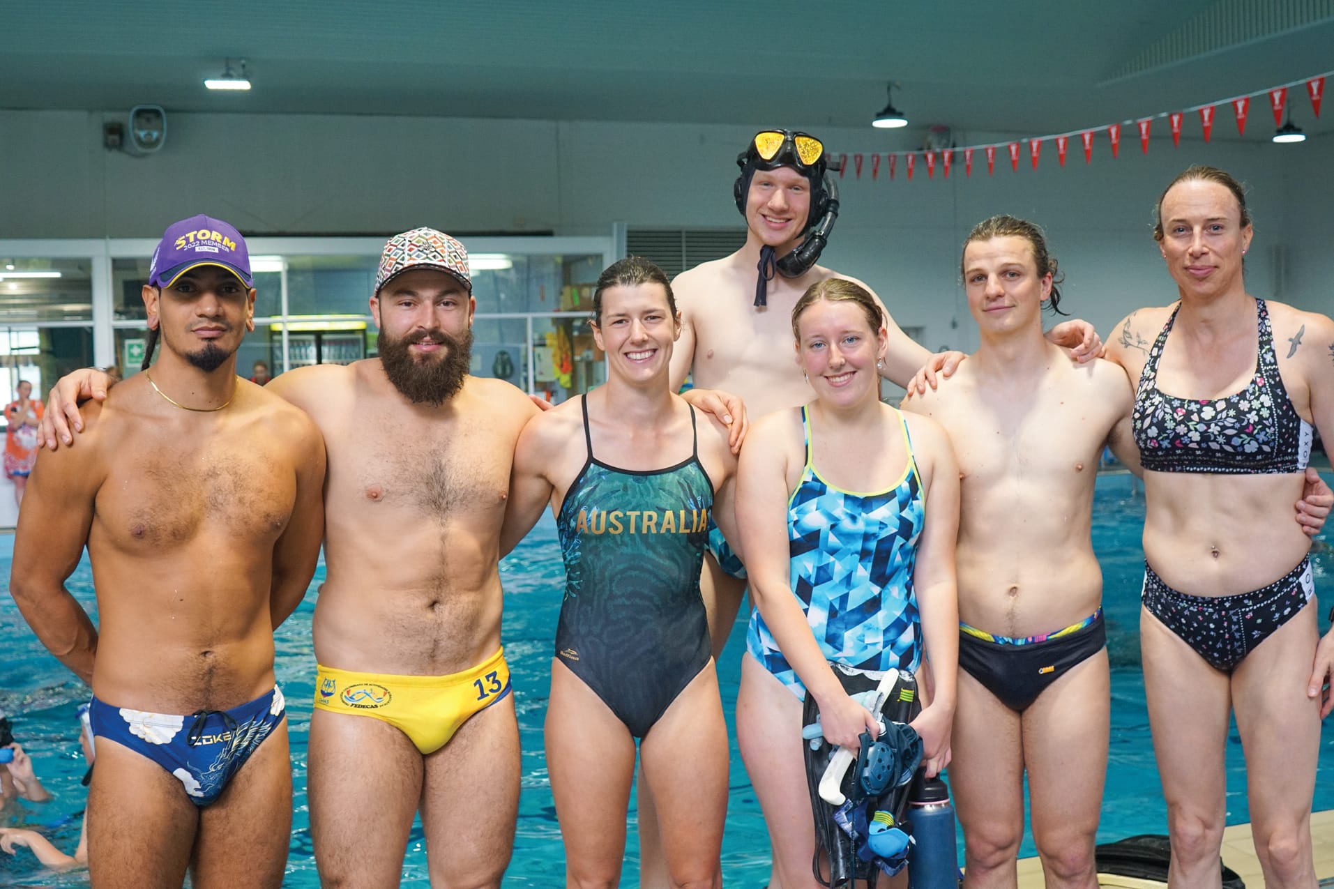 Underwater hockey making waves