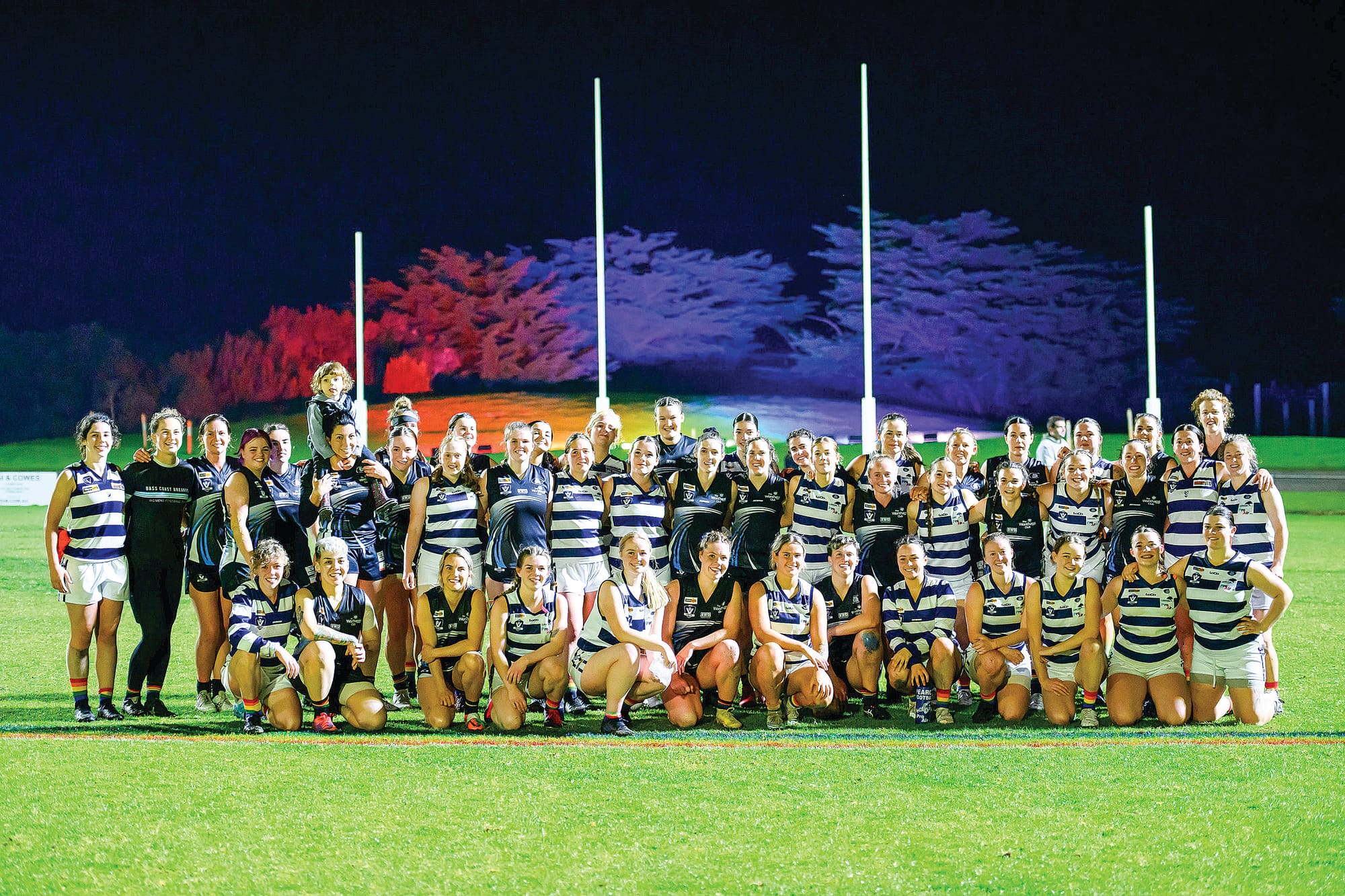 Breakers play with pride