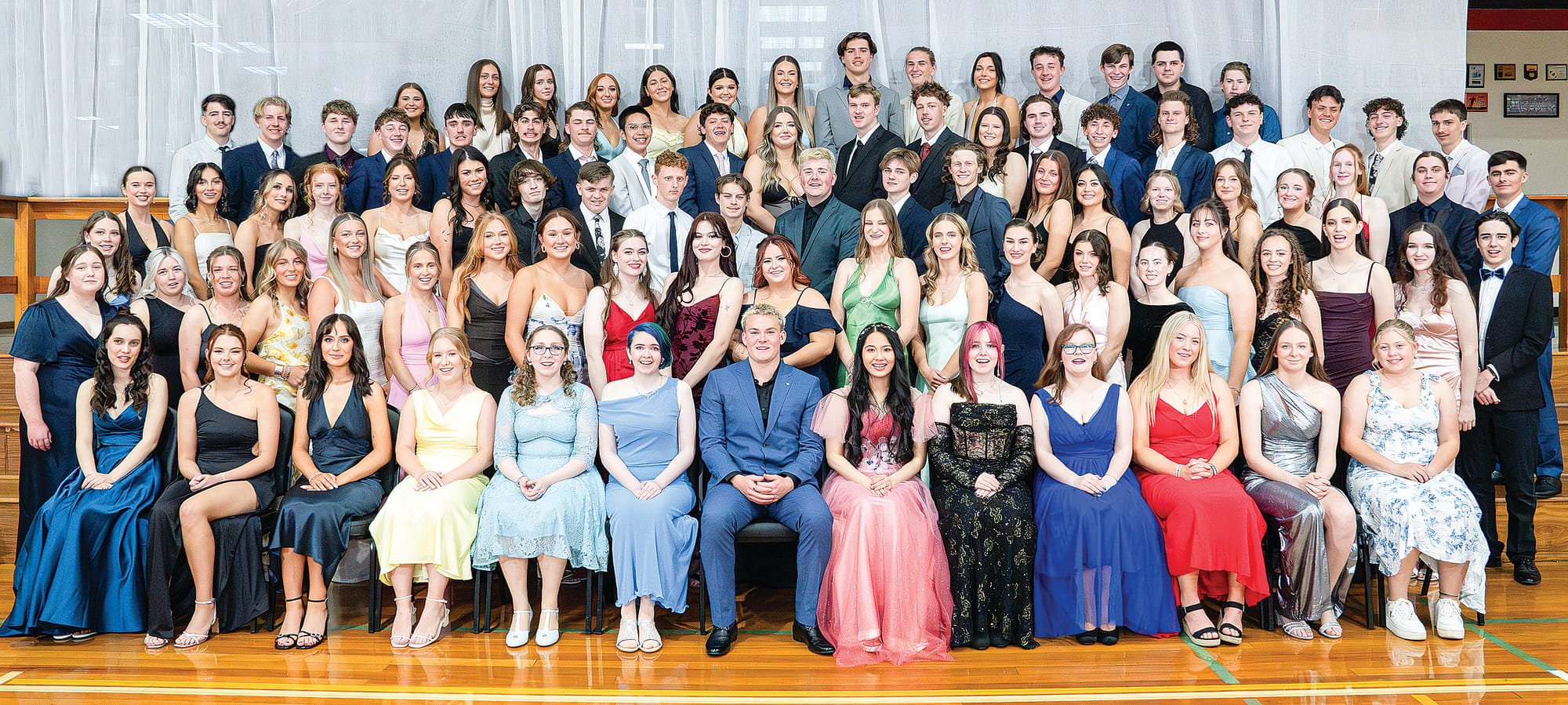 Year 12 students impress at the formal evening celebrating their last day of school. Photo: Craig Anderson.