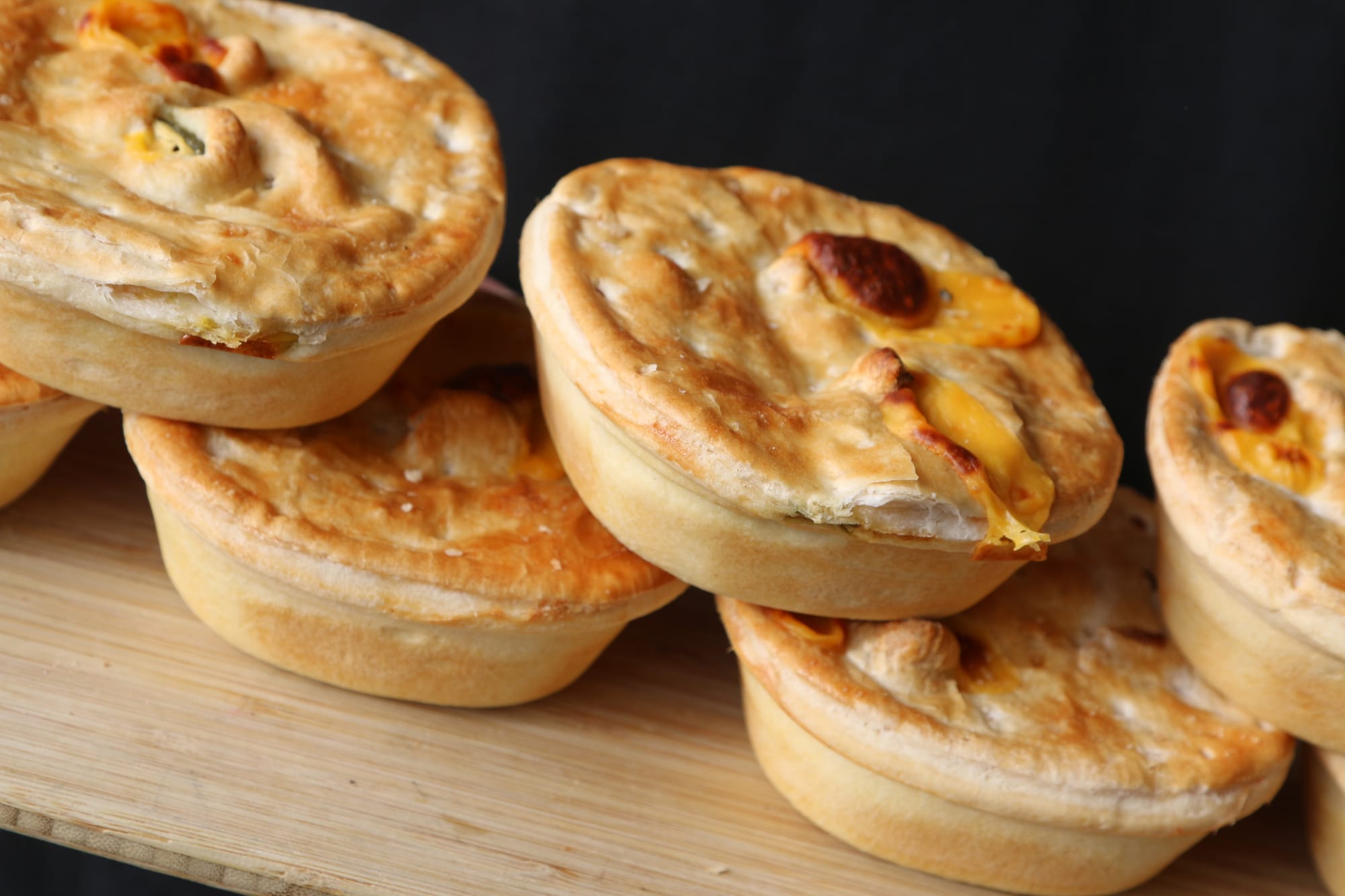 Head in-store to grab a hot pie for lunch, or grab some cold ones and heat them up for dinner. 