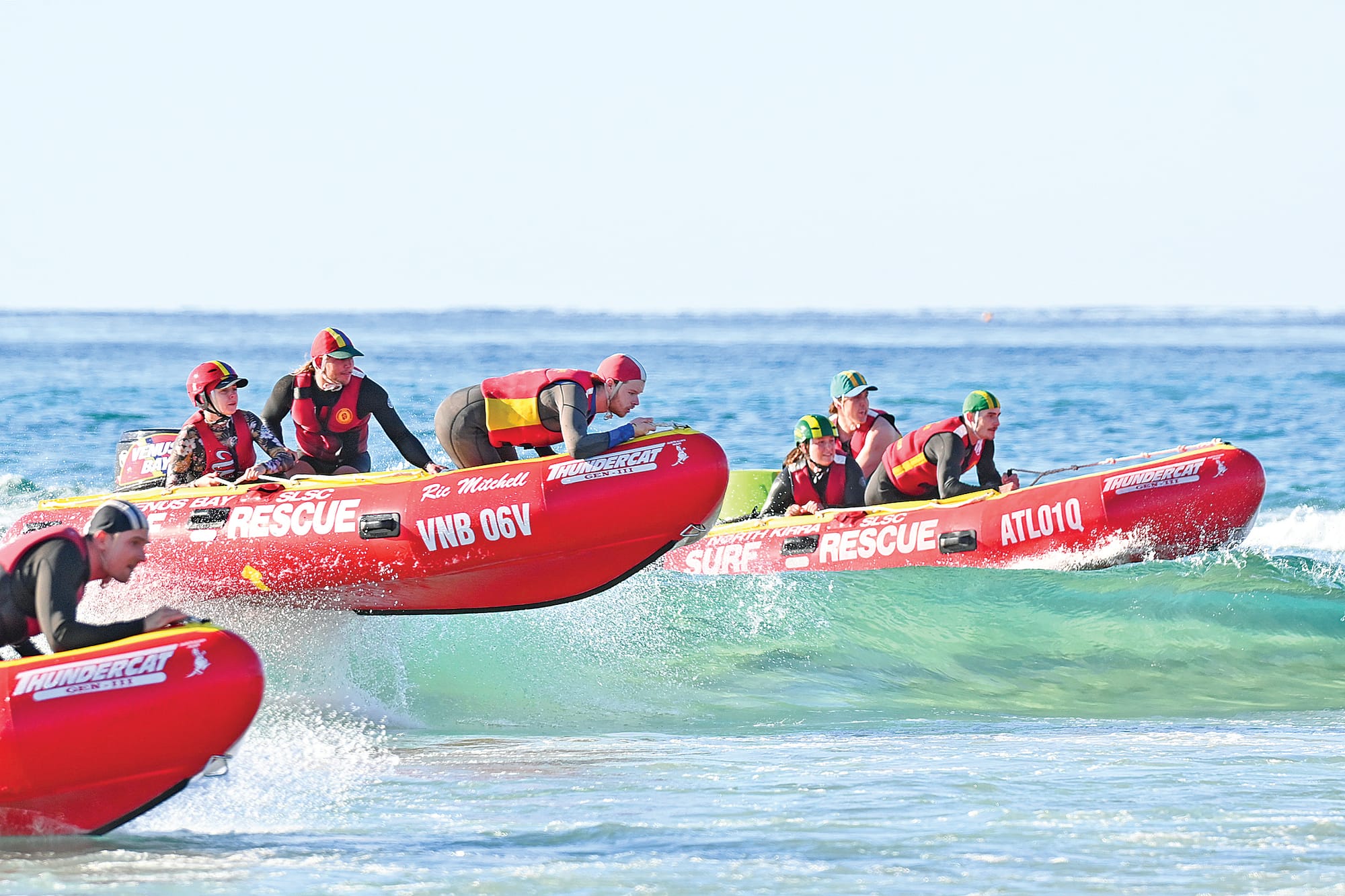 Venus Bay lifesavers win at Sharkskin Australian IRB Championships
