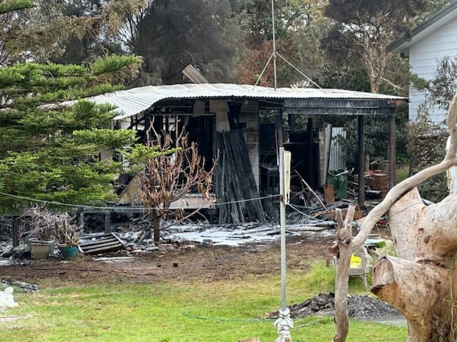 Smiths Beach blaze ends in arrest