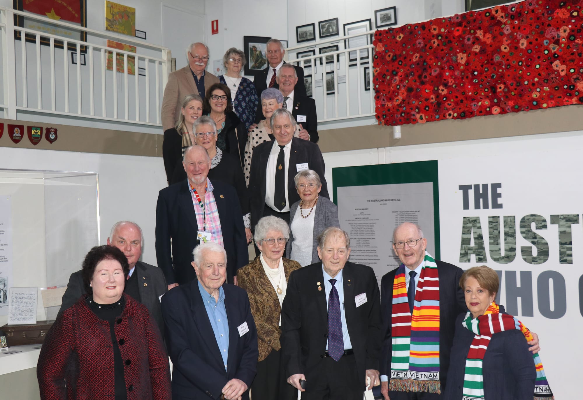 Arms wide open for distinguished guest at Vietnam Veterans Museum