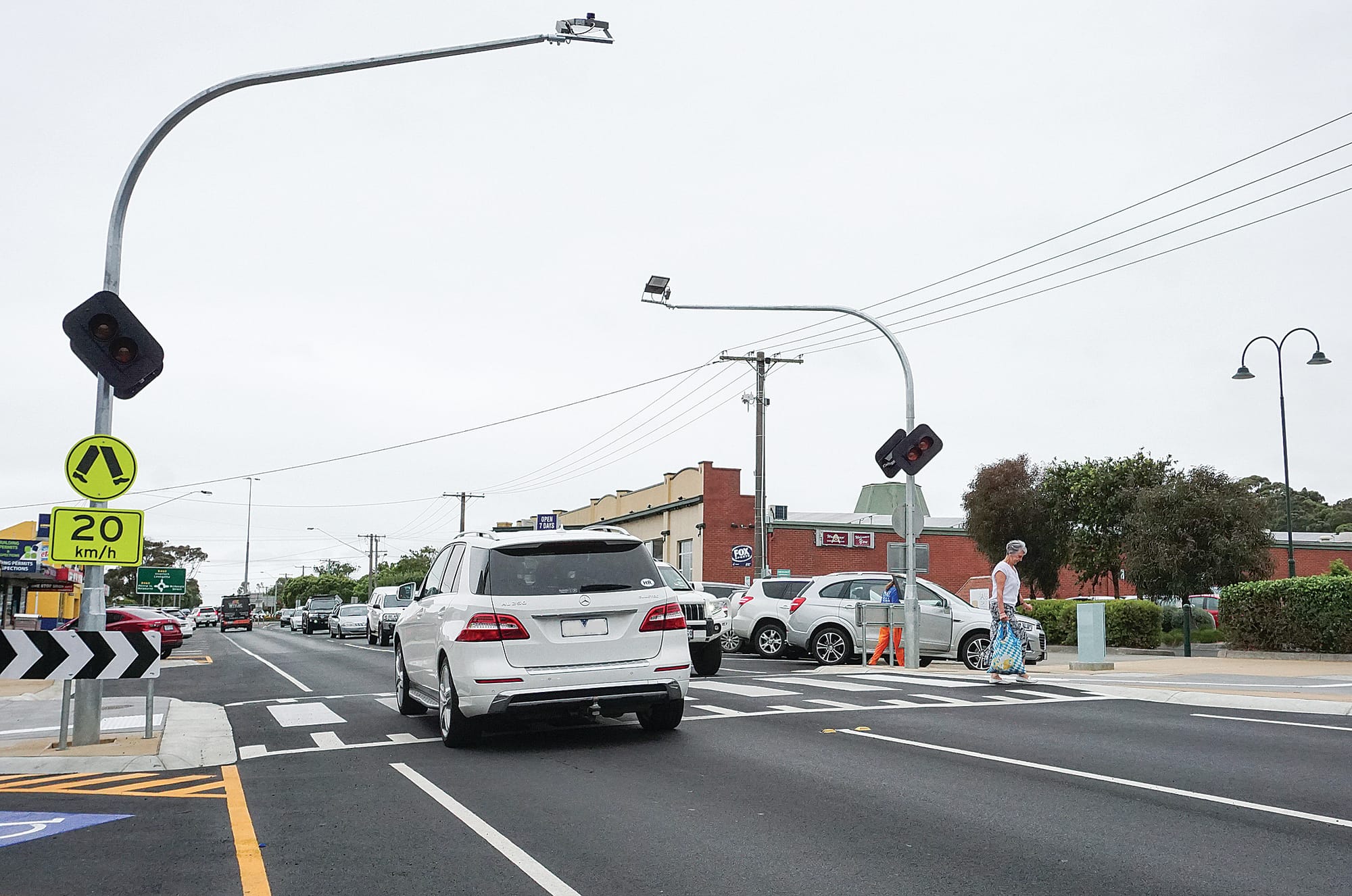 Safer crossings but heavy traffic in Wonthaggi