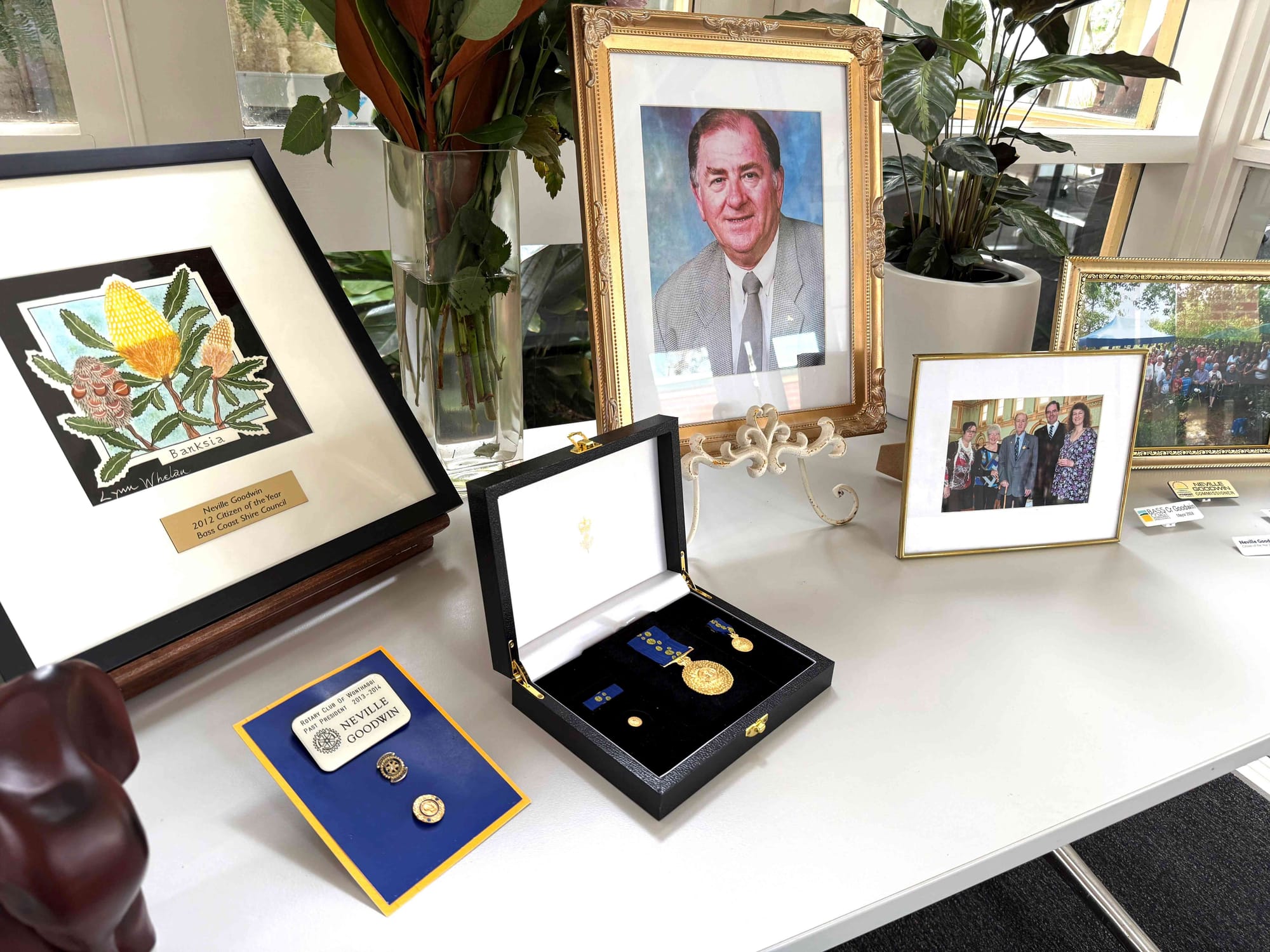 ‘Our tallest tree has fallen’ Vale Neville Goodwin OMA