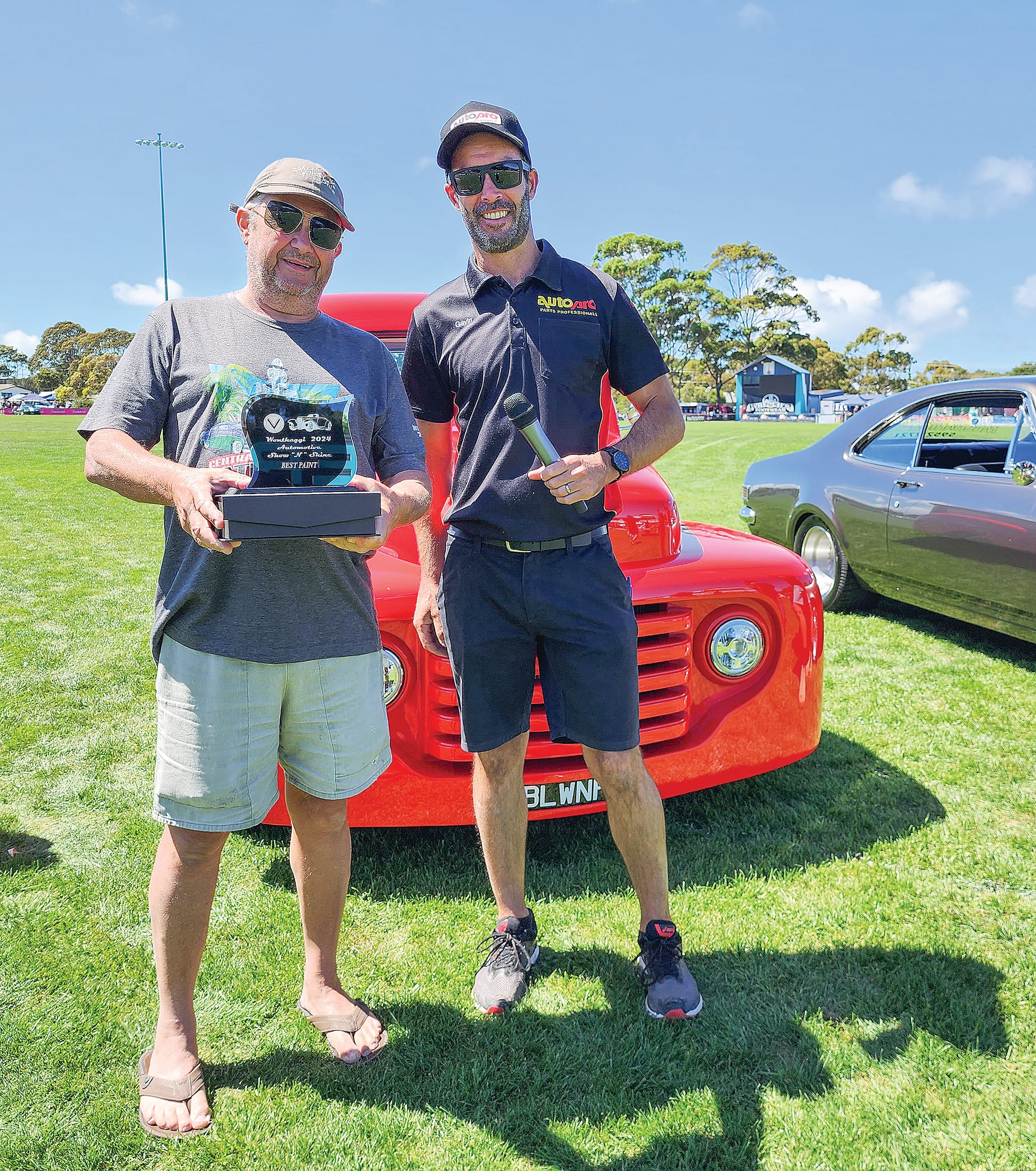 Best Hot Rod and Best Paint both went to Ian Martin of Narre Warren with the paint job from Shawn Potter’s Exotic Kustoms