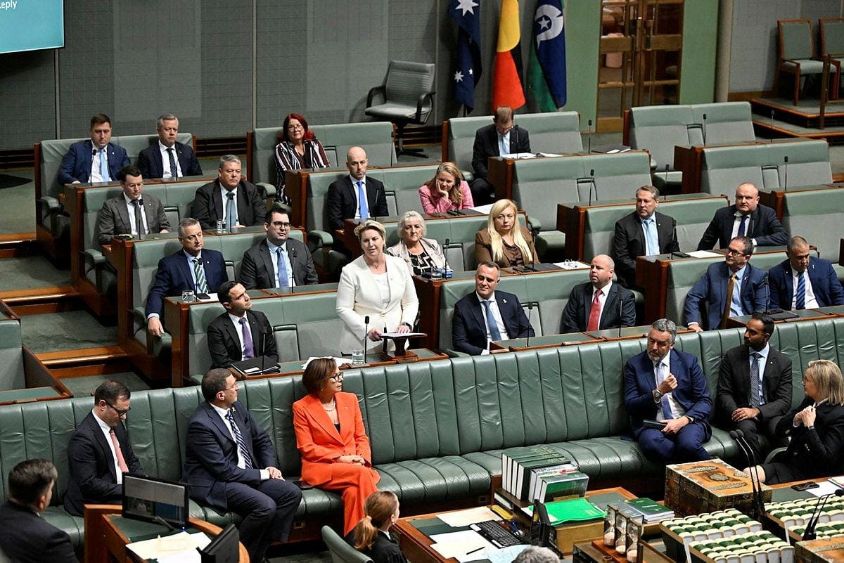 Mary Aldred MP makes her first mark on Federal Parliament