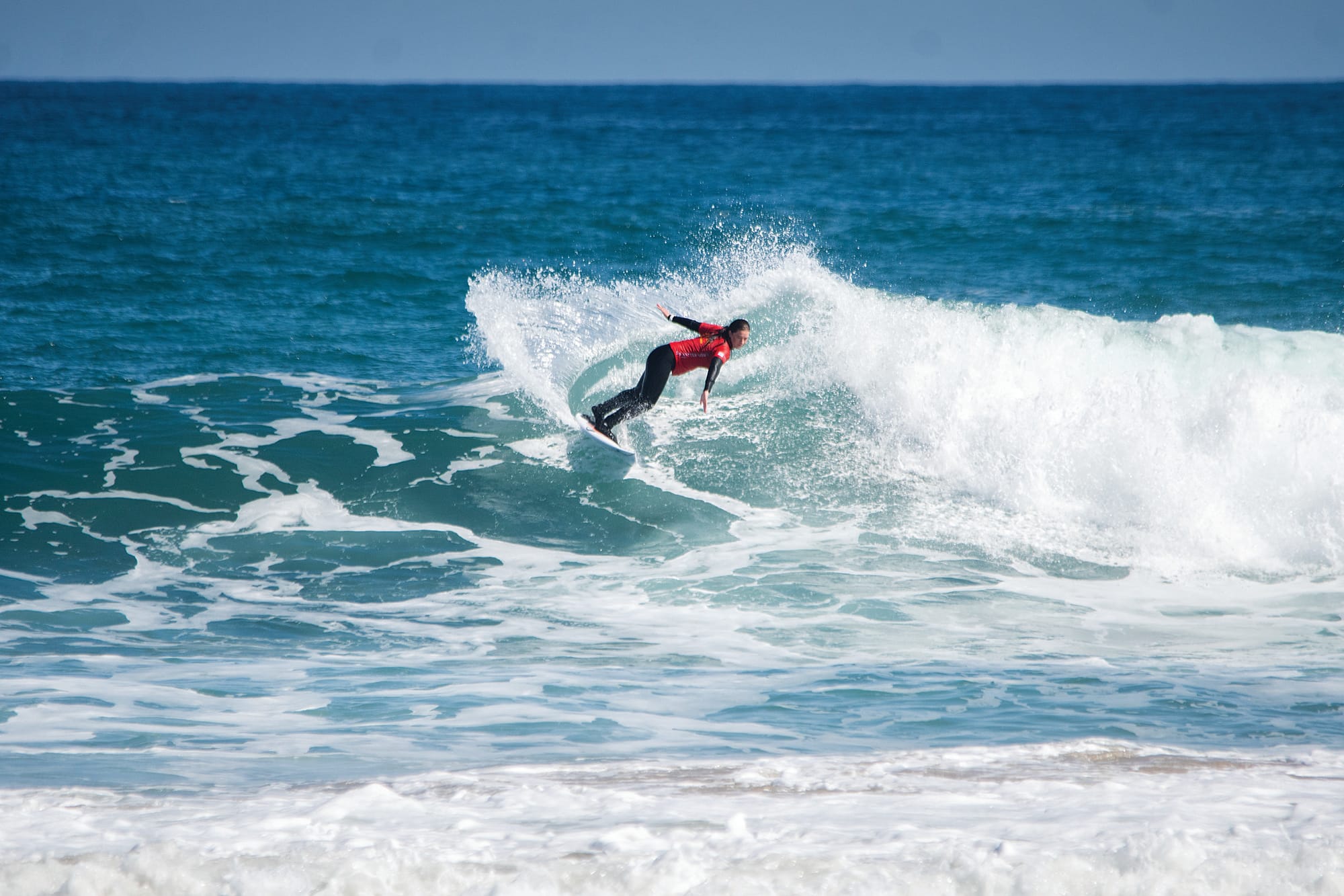Ava Holland in the Phillip Island GromSearch. Photo Credit: Jacques Kelly / Surfing Victoria