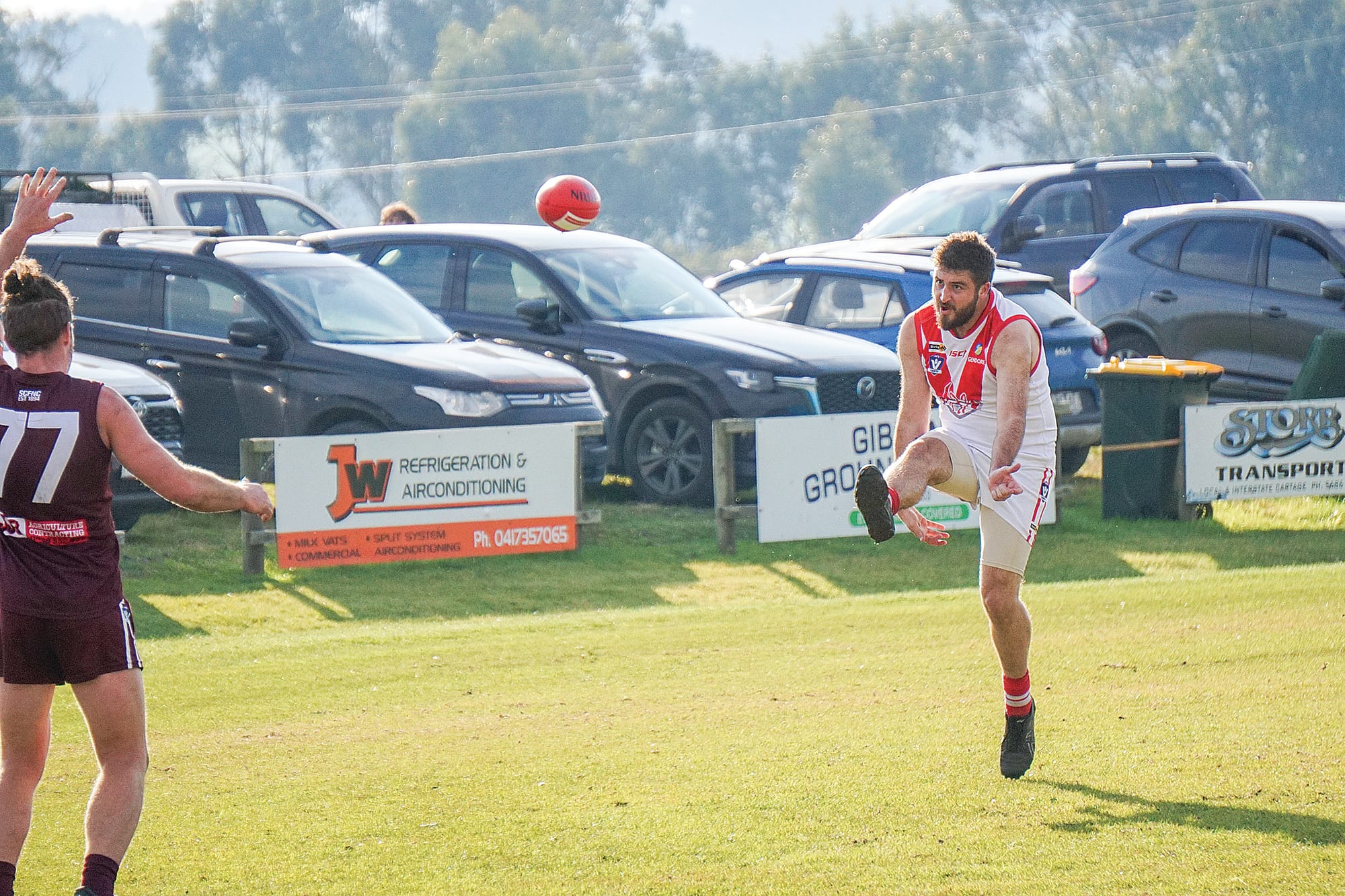 Thomas Sorrell lands another for Fish Creek. ns09_2824