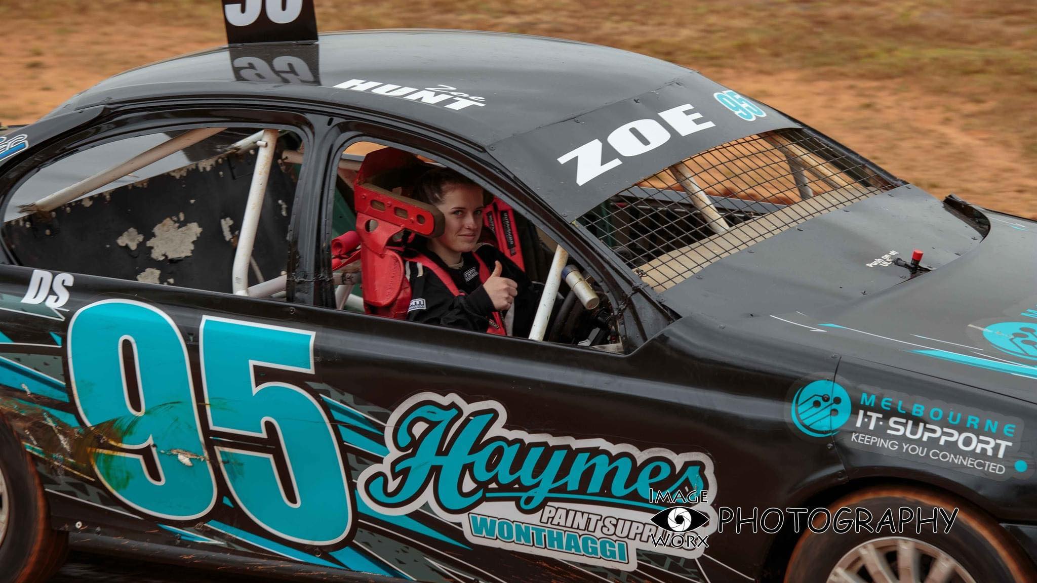 Zoe is putting pedal to the metal