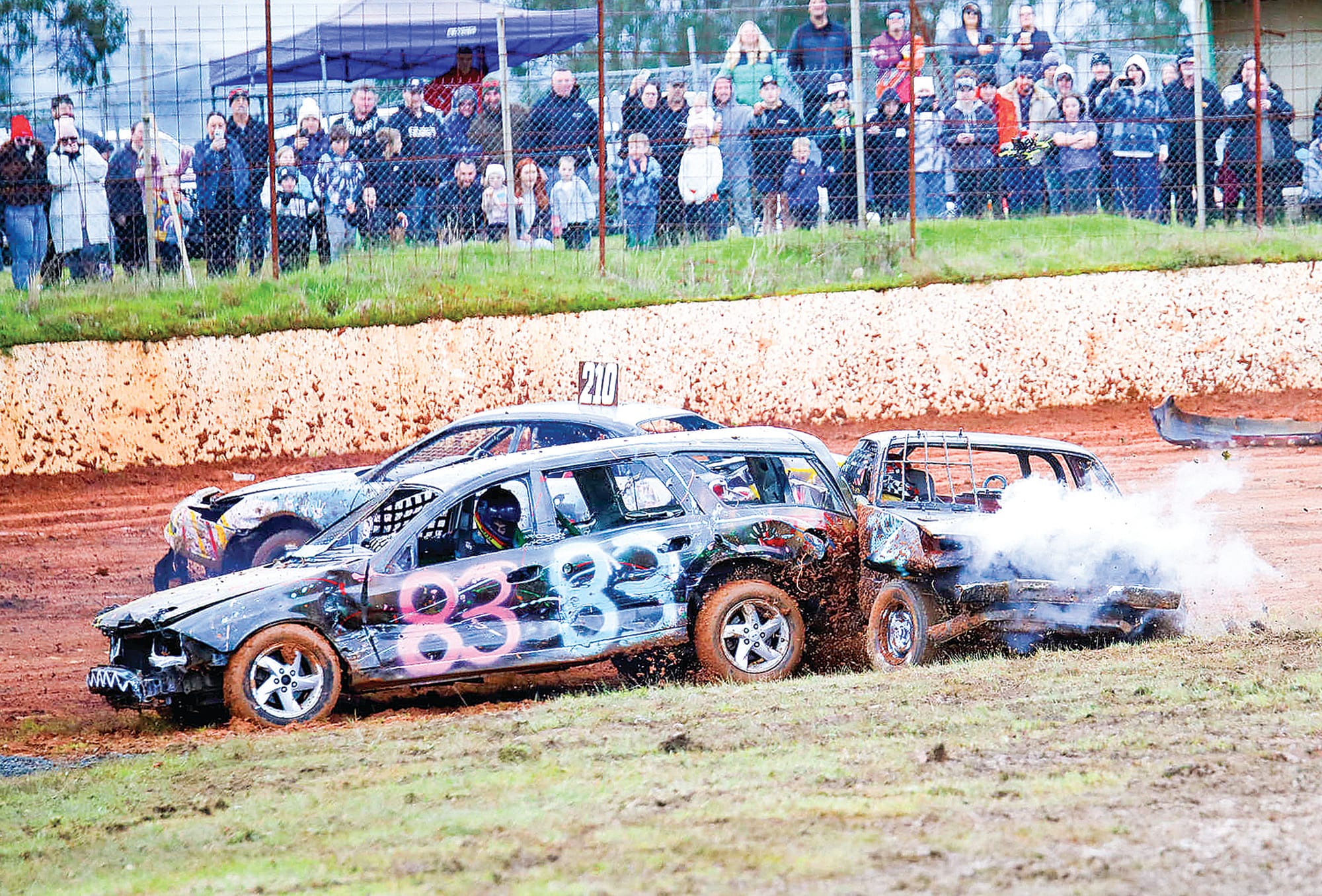 Big events and a huge demolition derby this weekend at Nyora Raceway