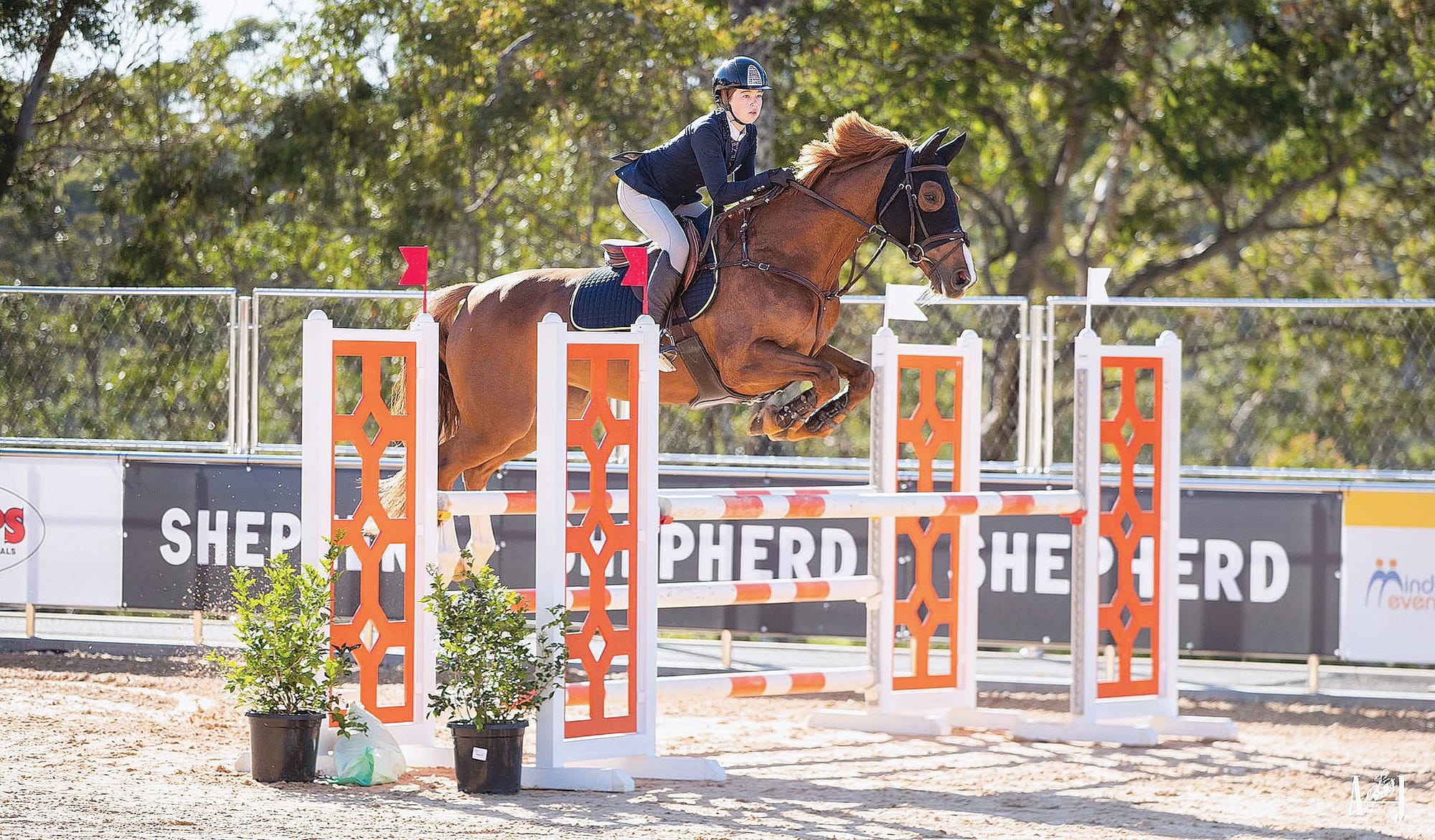 Olivia jumps to glory in Australian Championships