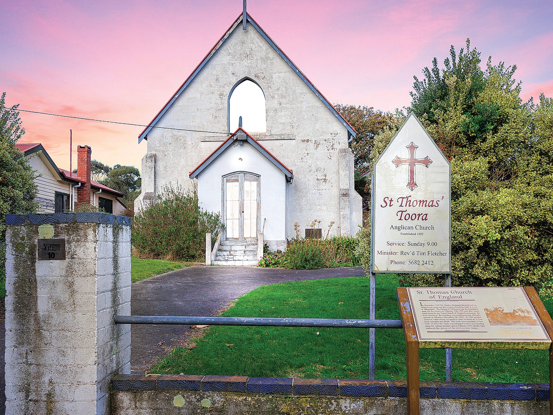 Former Anglican Church up for grabs