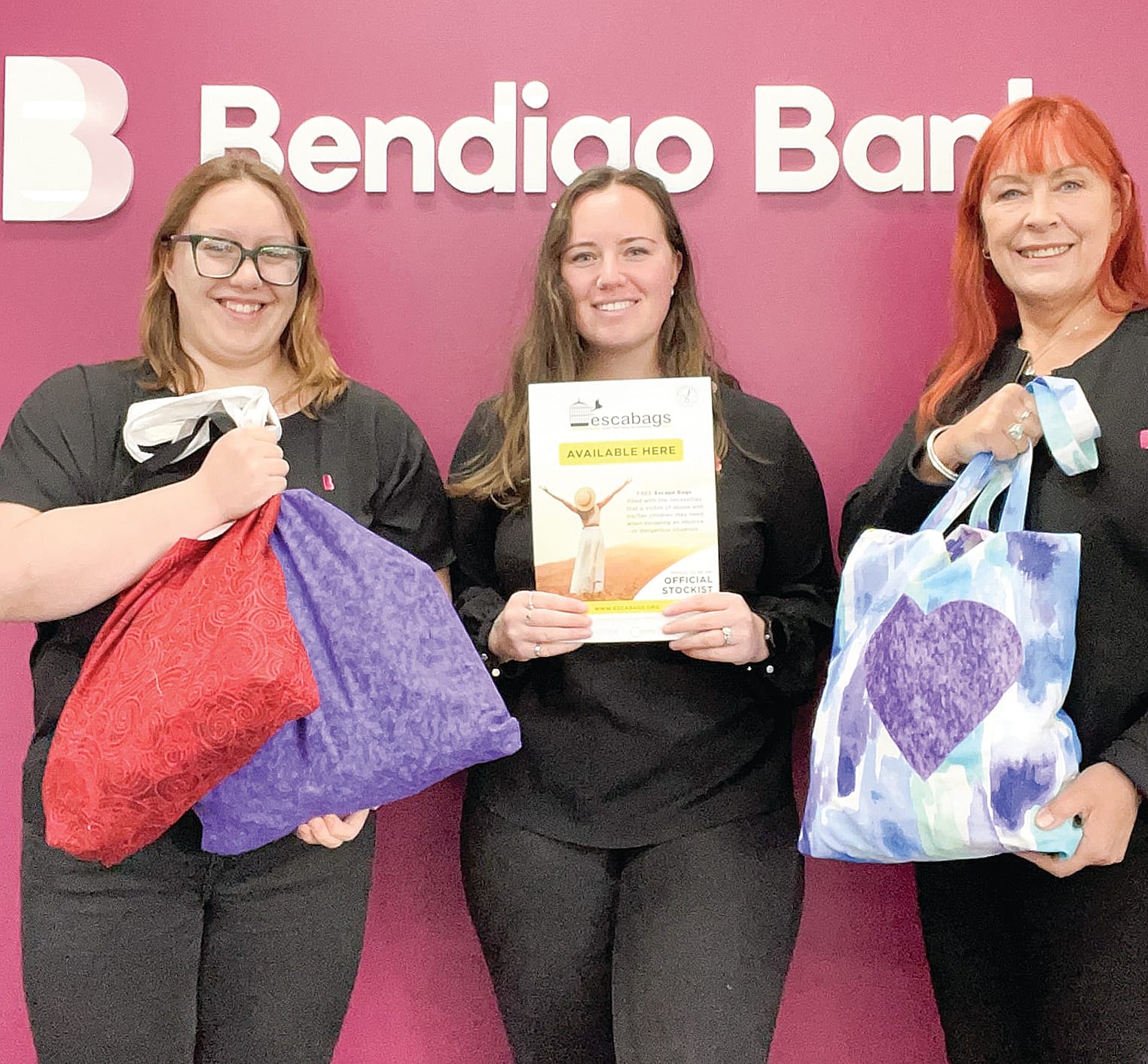 Escabags for family violence victims