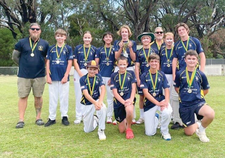 Junior cricketers battle it out in grand finals