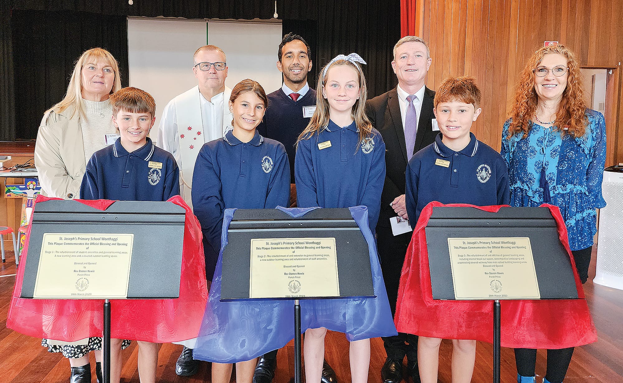 Catholic schools celebrate new school buildings