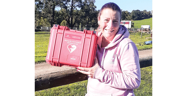 Defibrillators charging out to local brigades