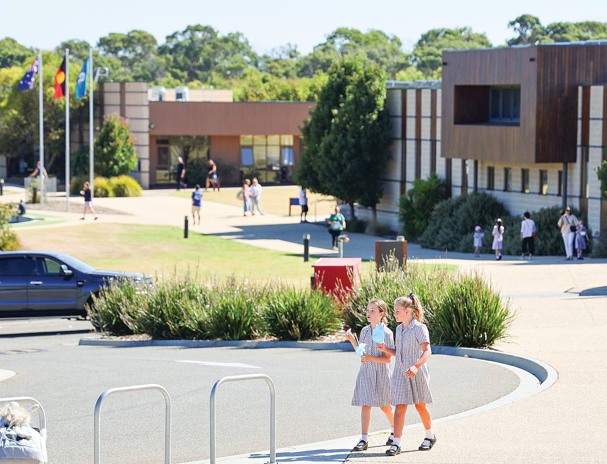 Newhaven College, located in the centre of Phillip Island, was an impressive sight for visitors at the open day last Saturday.