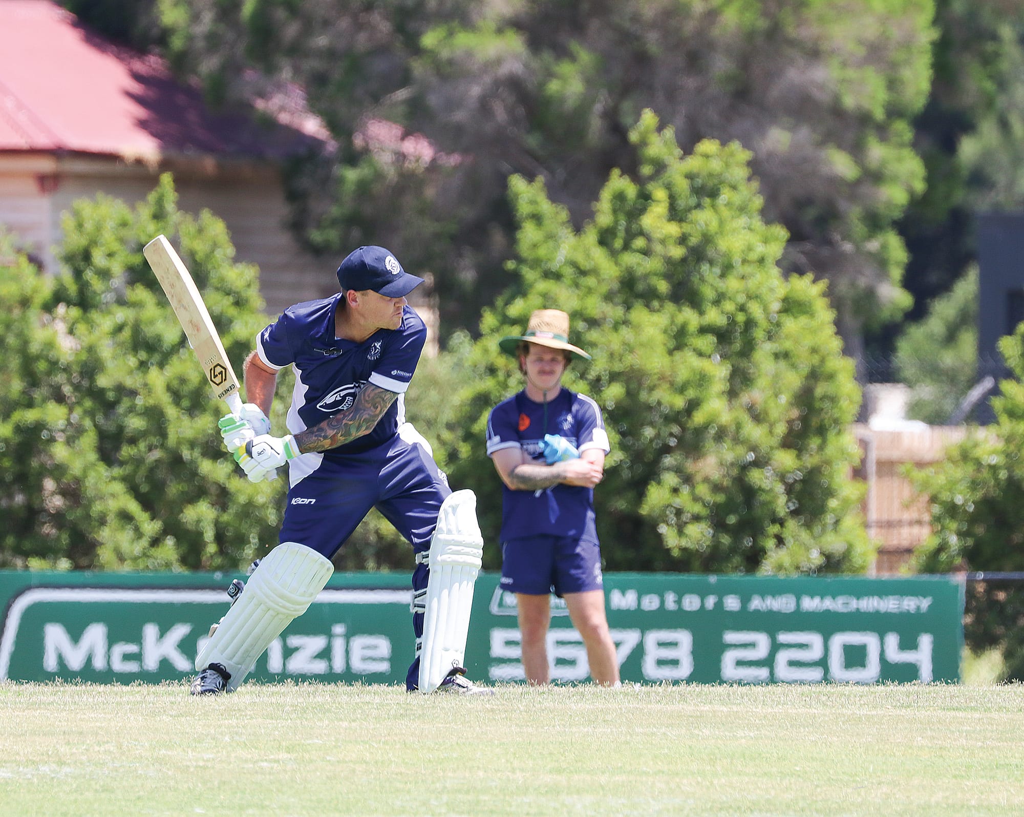 Kilcunda-Bass opened the batting against Inverloch Stingrays. B102_0225