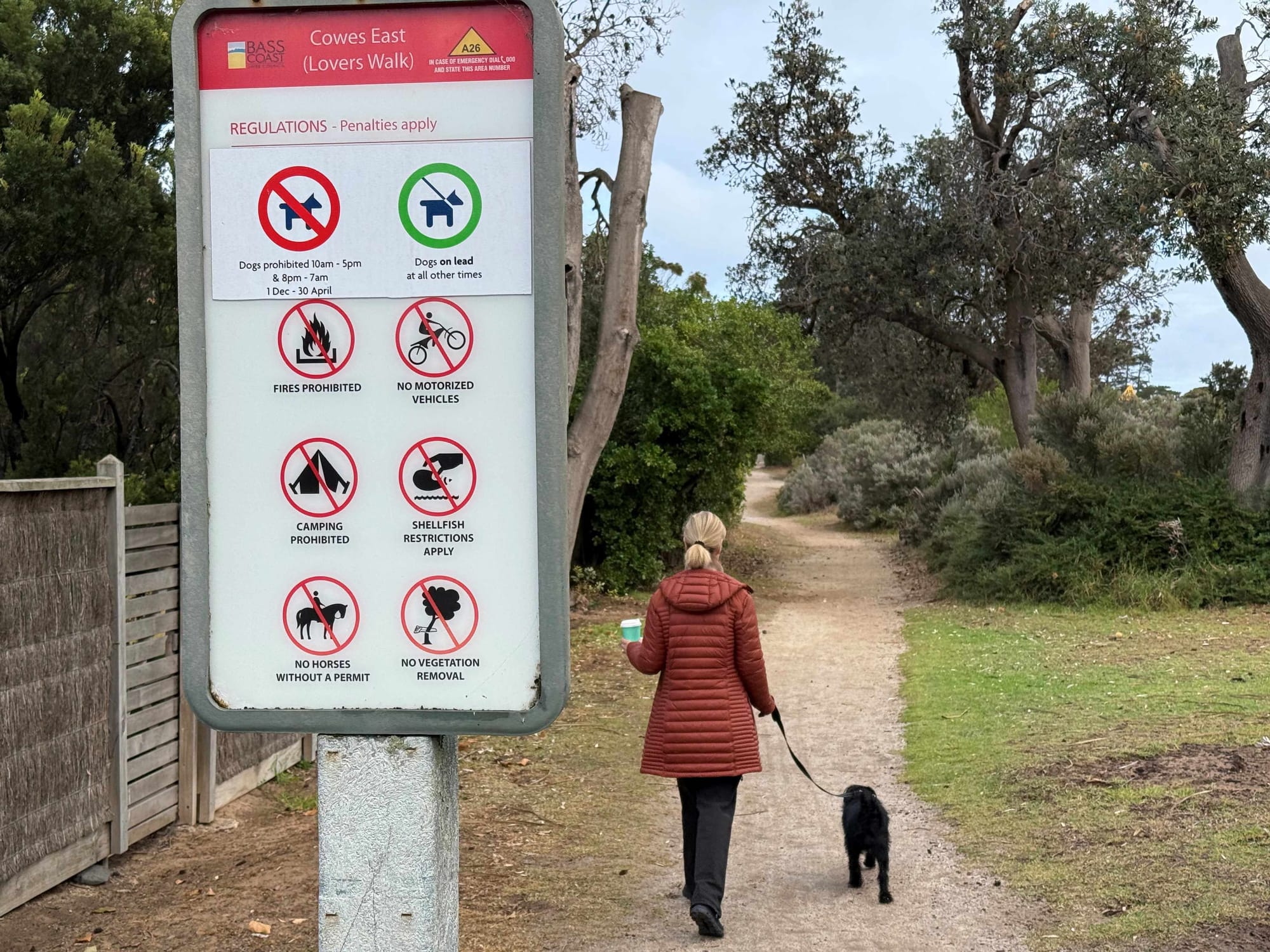 If you don't know how to do it... they’ll tell you how to walk the dog