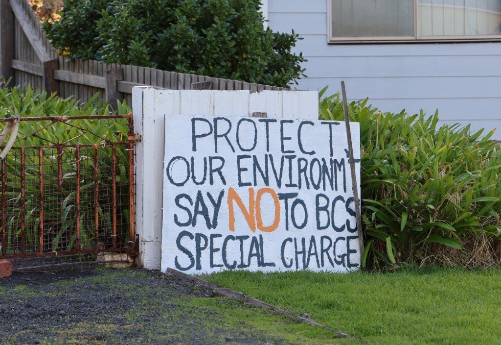 Council gag irks Surf Beach road and drainage scheme opponents