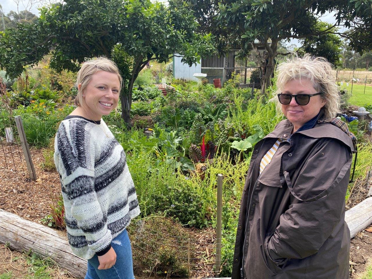 Belinda Baker is building at The Cape eco village and with Jade Guganovic was out and about looking for inspiration at the Edible Gardens Weekend.
