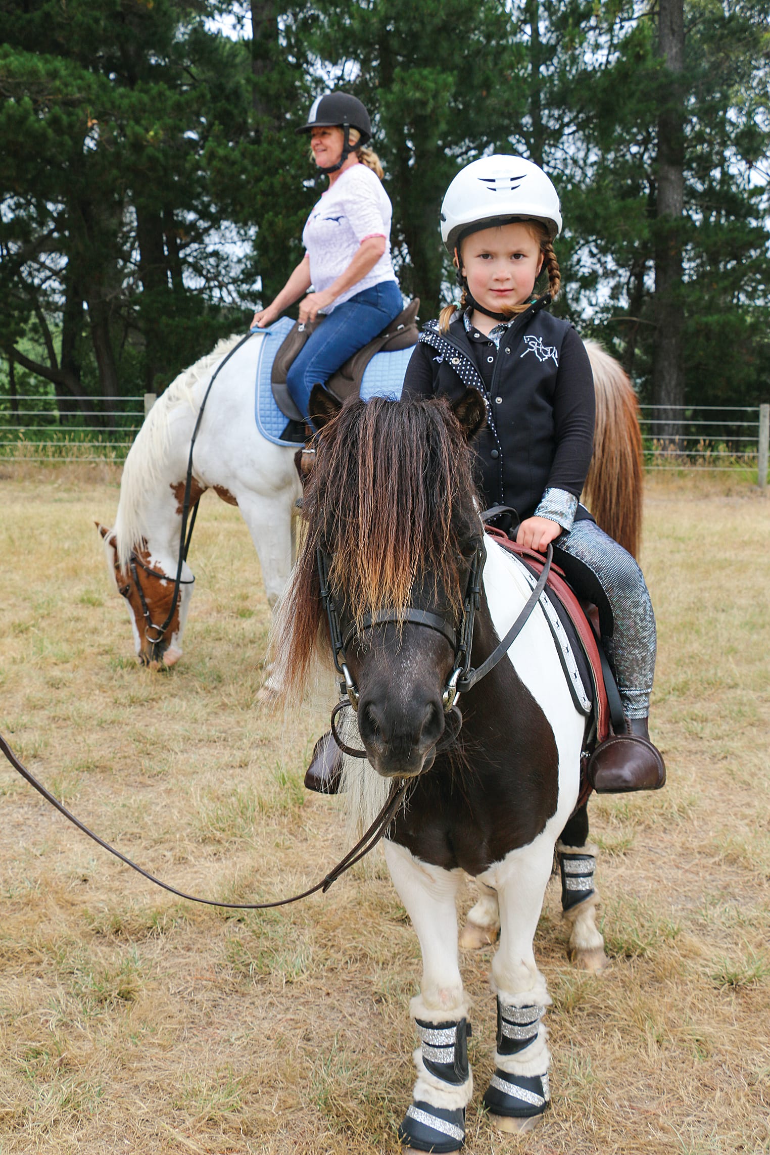 Isabella Parks and Jive took part in Bass Valley Pony Club’s Come and Try Day on Sunday.