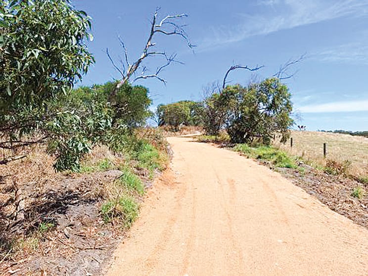 Work is well underway on the Wonthaggi to Inverloch shared pathway.