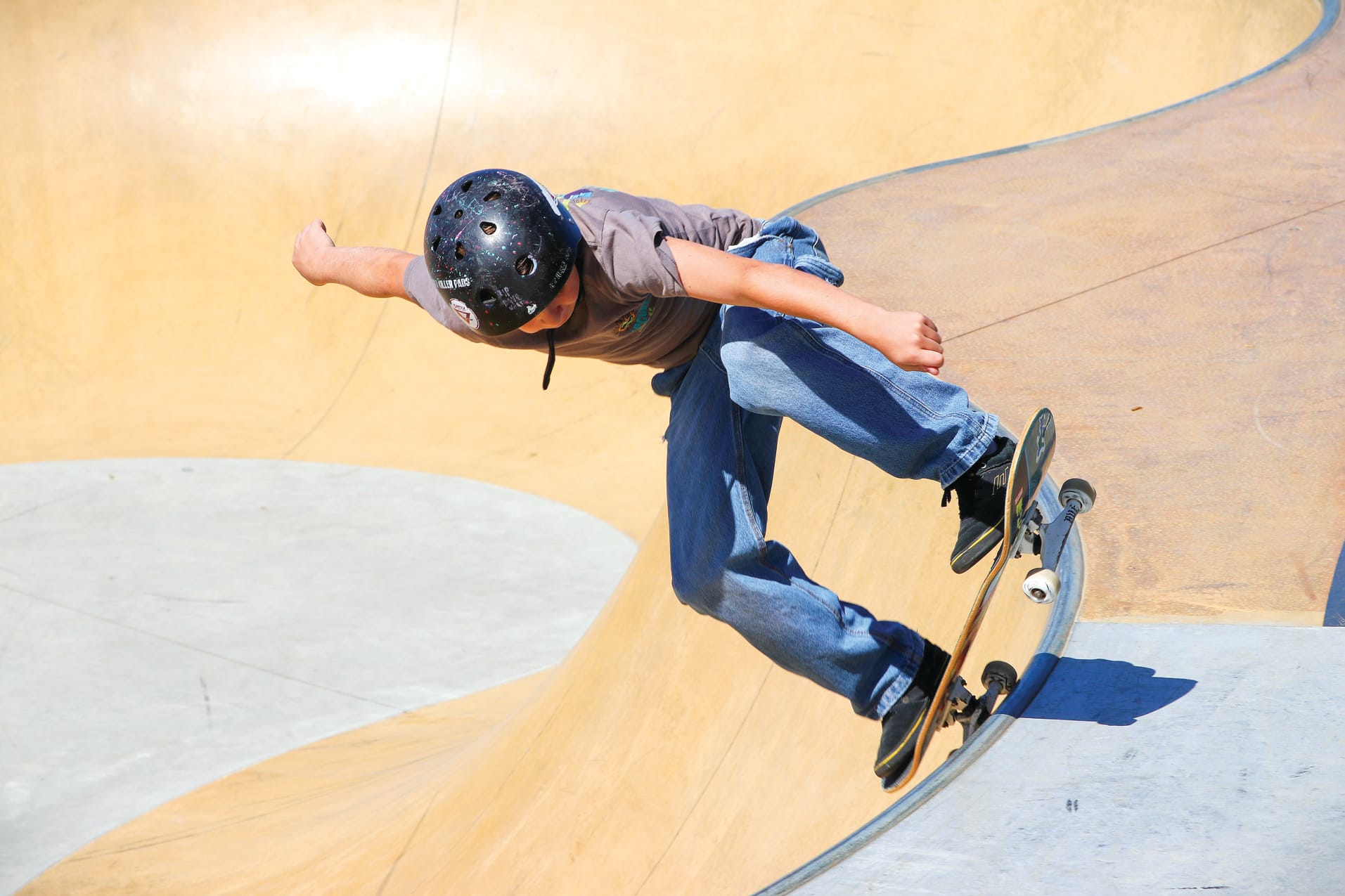 Twelve-year-old Cohen participated in the YMCA skate competition last year during the Kilcunda Loster festival. An annual competition that will kick off again in 2025. Z22_0524  