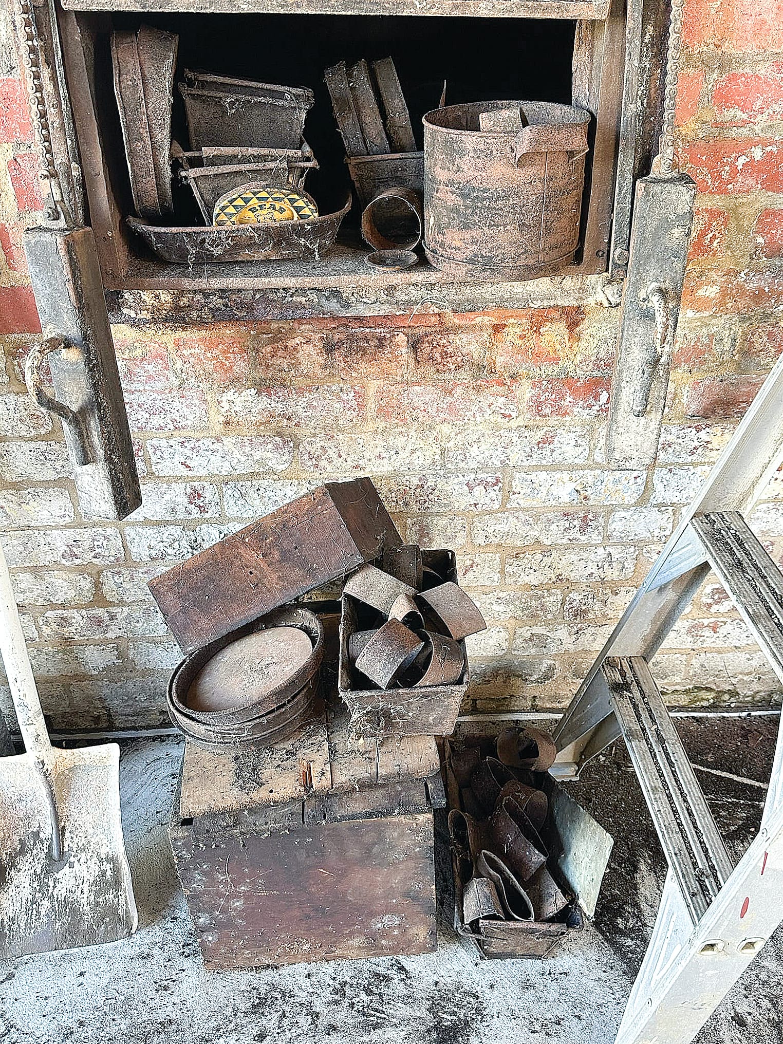 A wonderful collection of historic items belonging to the old bakery have been unearthed or given back to the site from previous owners and local caretakers.

