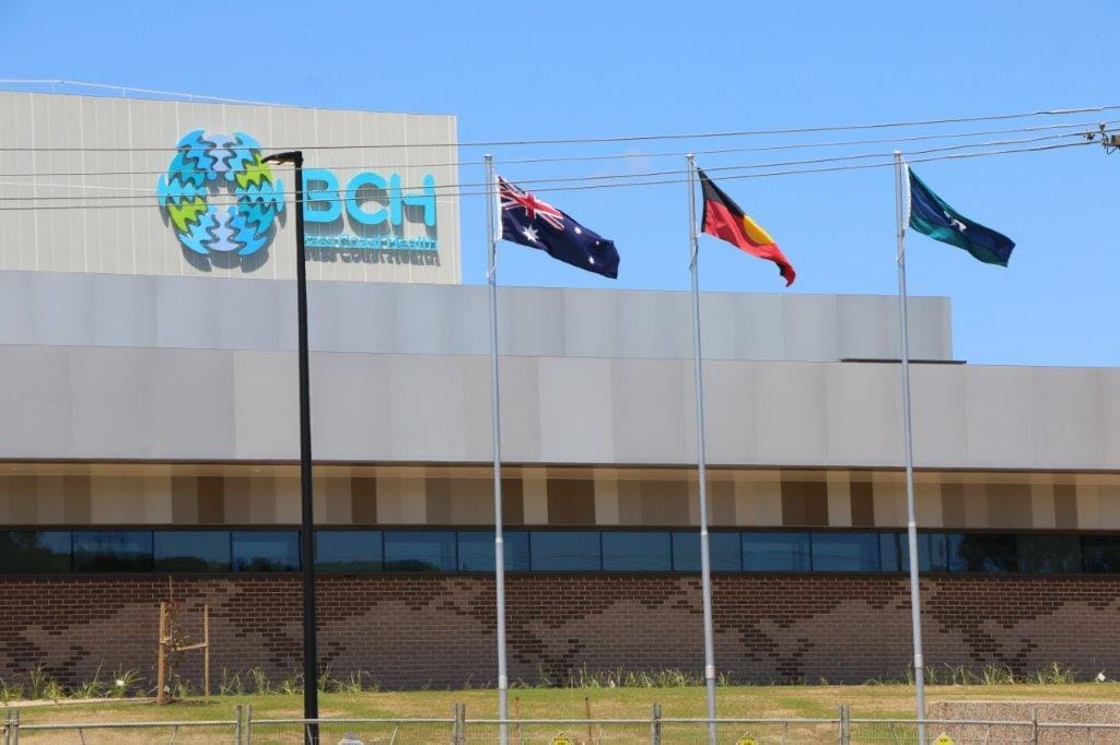 Wonthaggi's new landmark, Stage One of the Wonthaggi Hospital expansion with funding for Stages Two and Three promised by both parties.