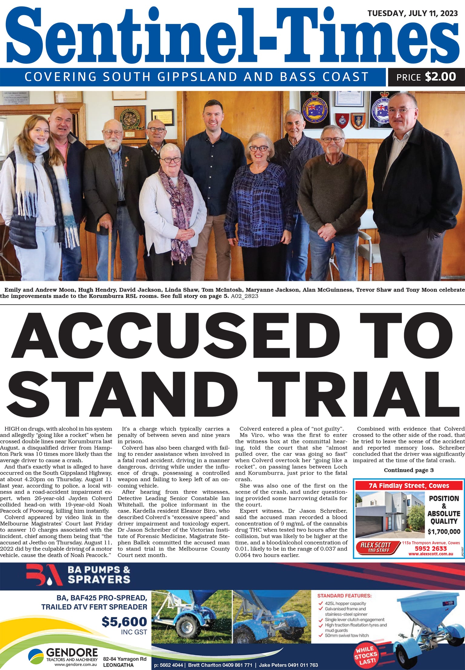 Tuesday, July 11, 2023