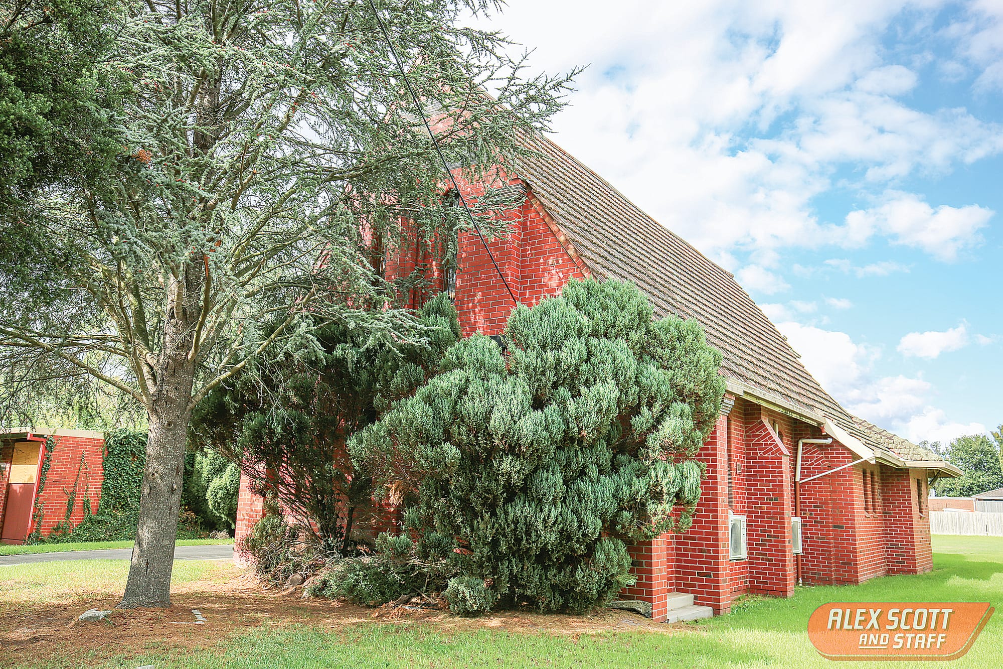 Own the historic red brick church