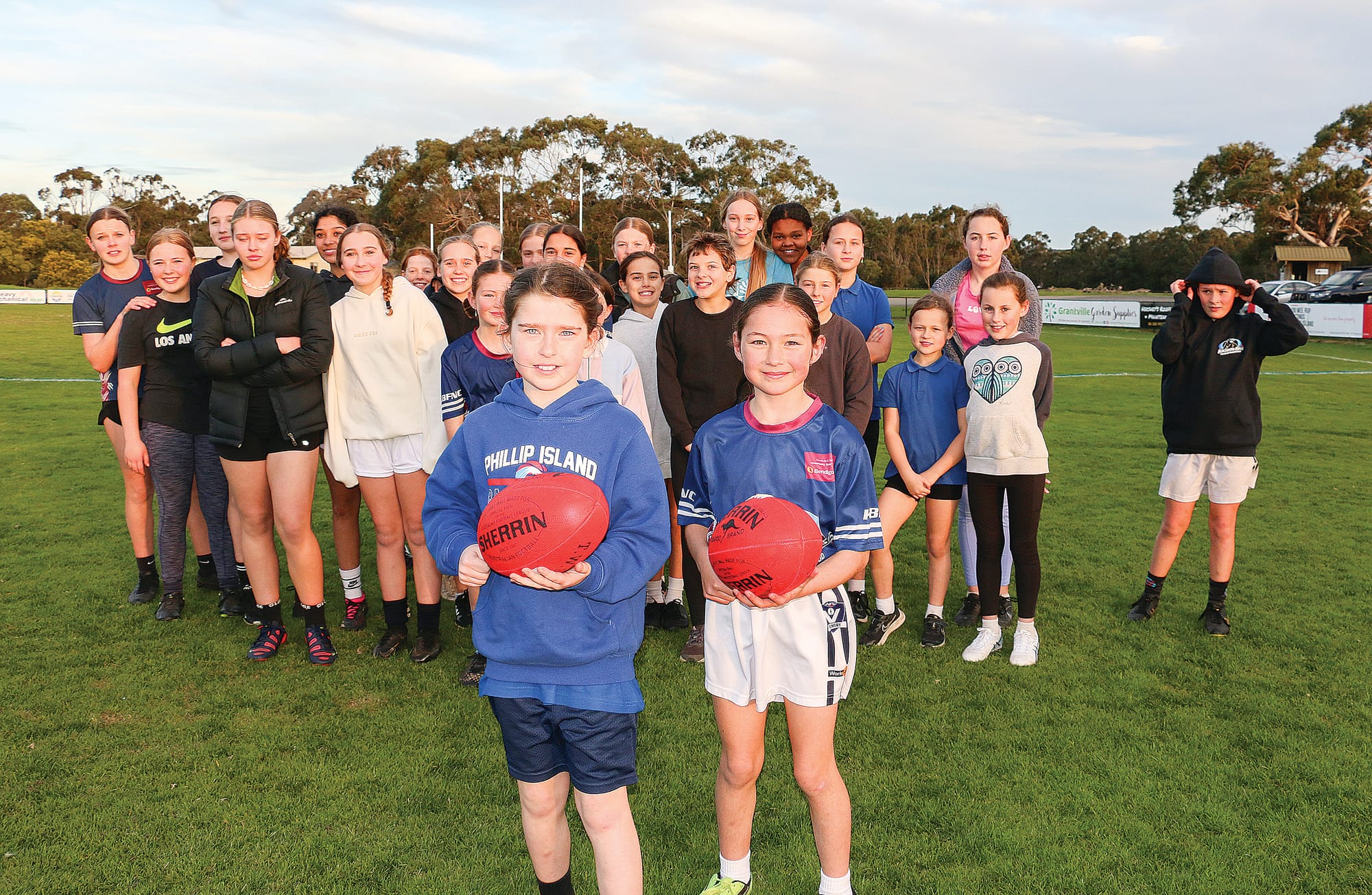Girls’ football launched at Bass