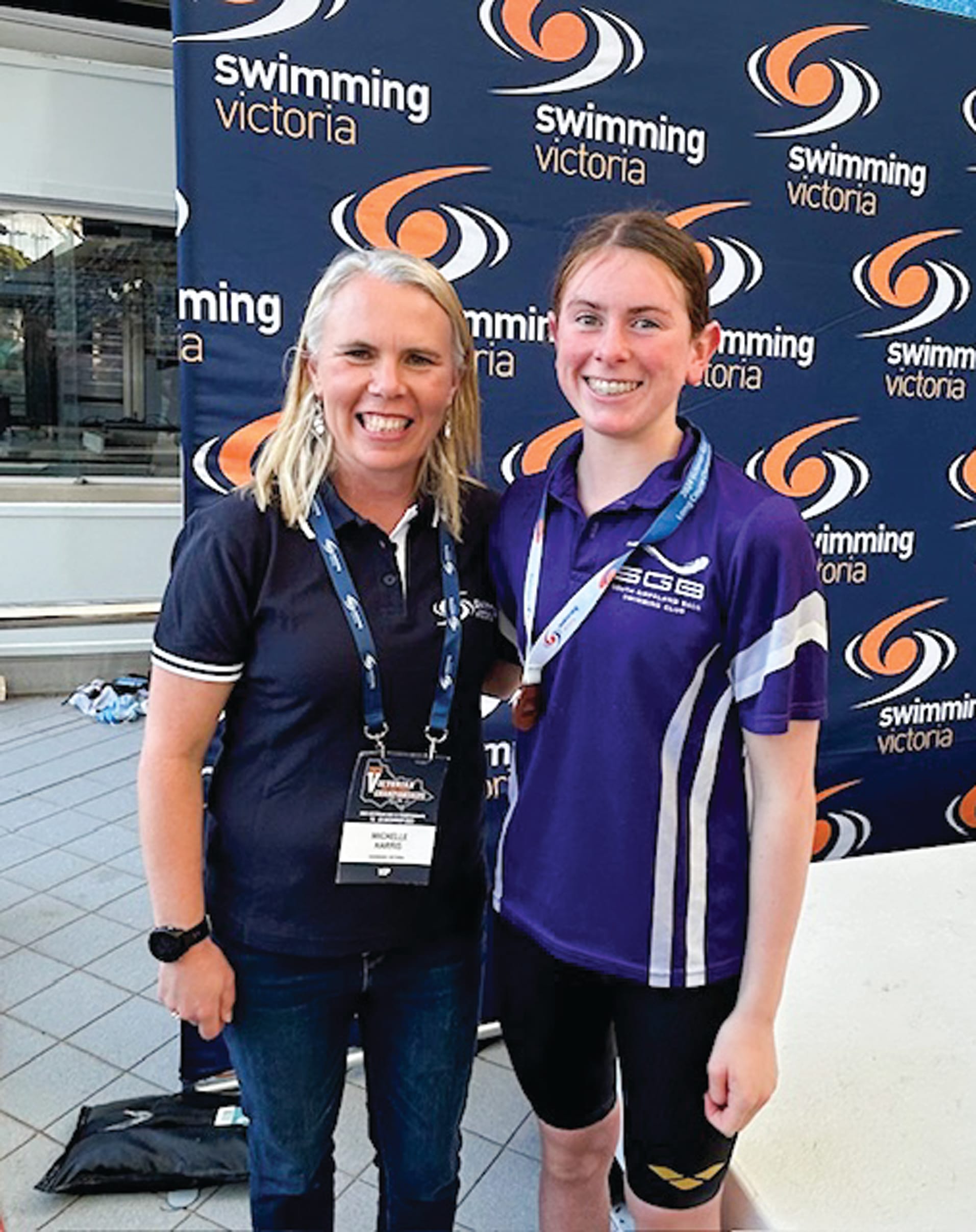 Michelle Harris takes on Swimming Victoria presidency